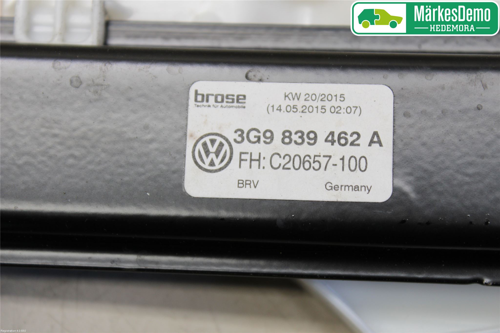 Volkswagen VW PASSAT 15-19 Fönsterhiss El Kompl
