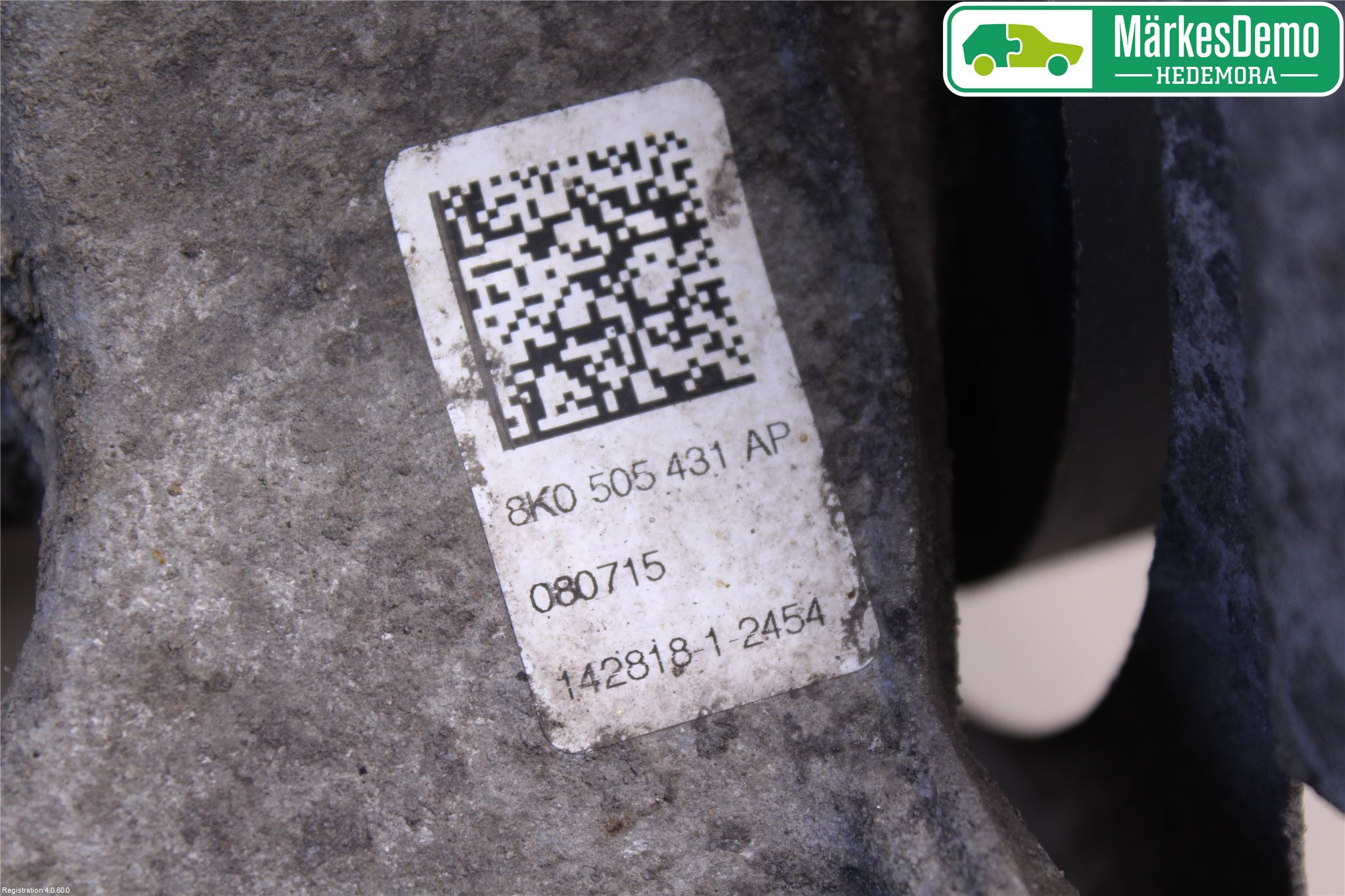 Audi A5 07-16 Hjullagerhus-Spindel Vä B