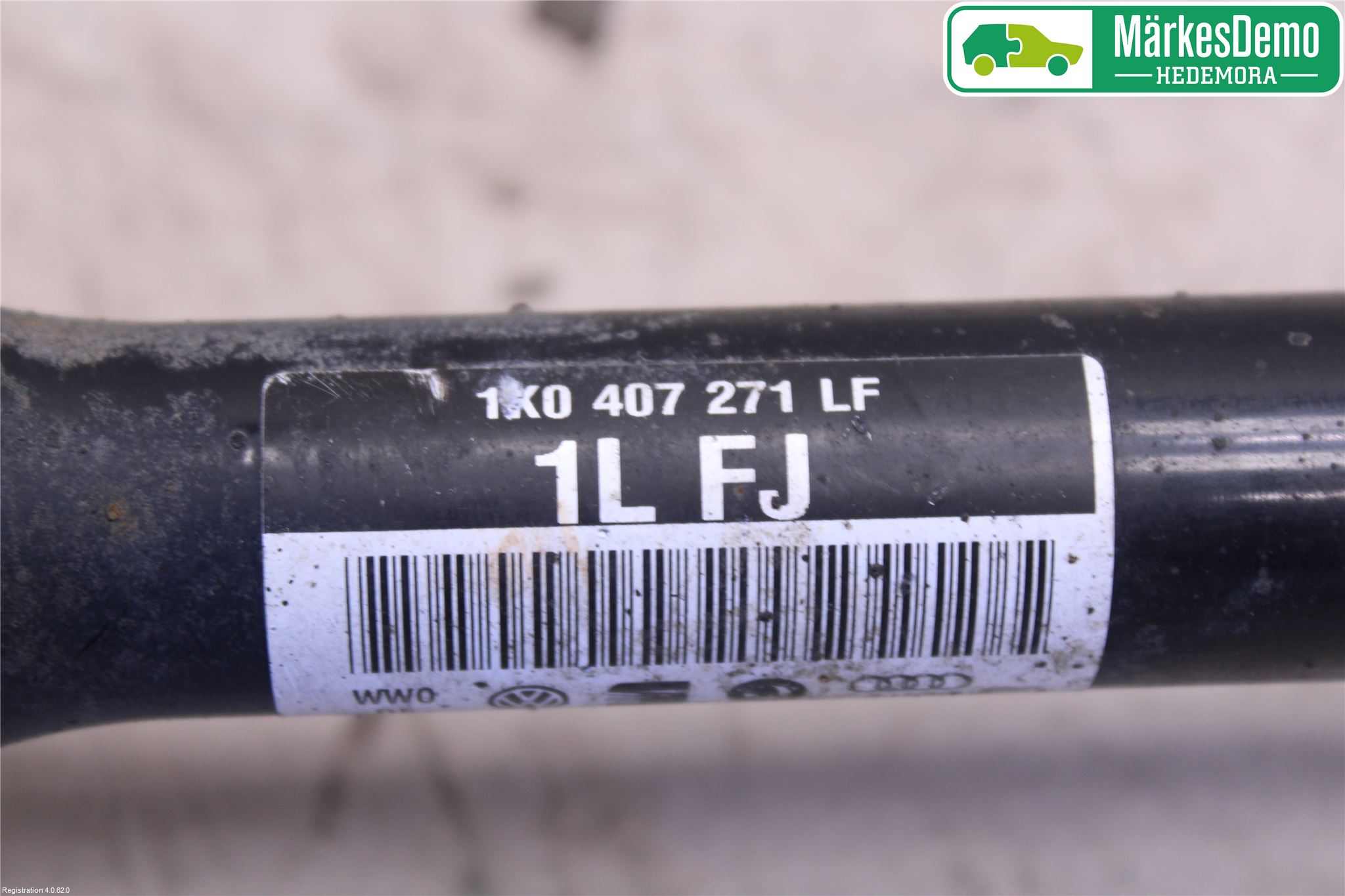 Volkswagen VW GOLF PLUS/CROSS GOLF 04-14 Drivaxel Fram Vänster