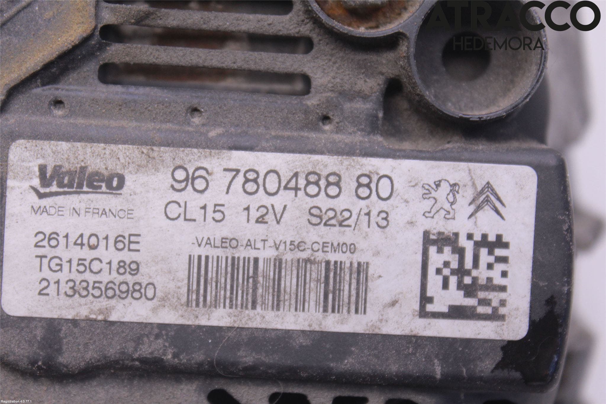 Citroen C3 PICASSO Generator