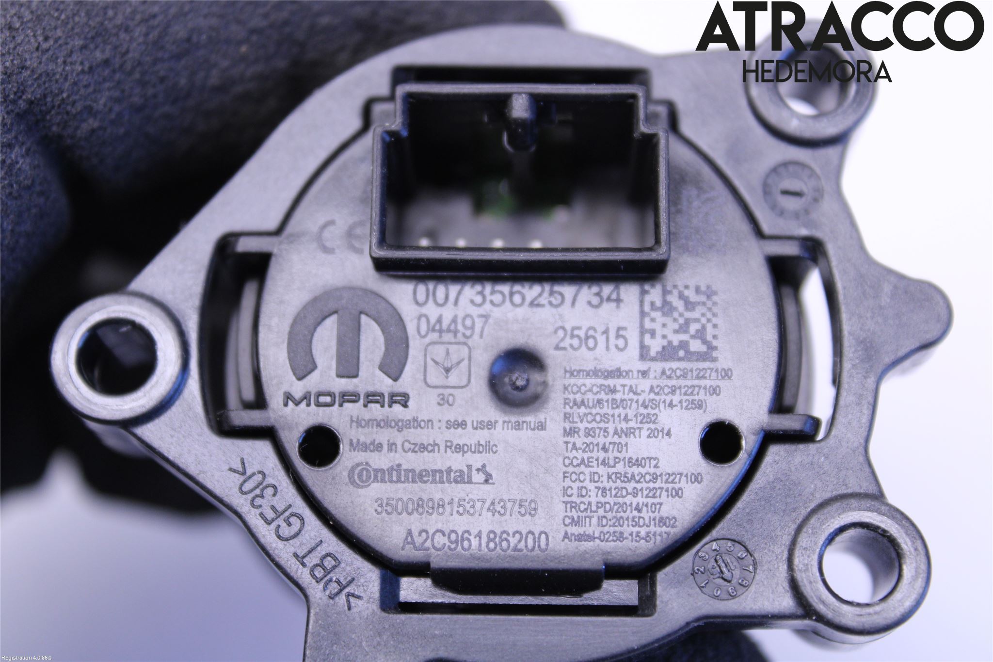 Fiat 500X 15- Startknapp Personbil