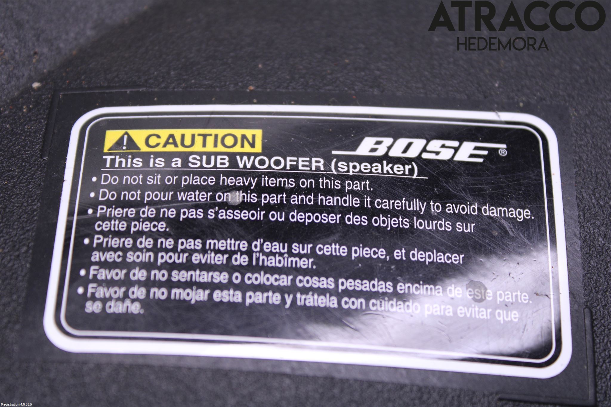 Mazda CX-9 Högtalare