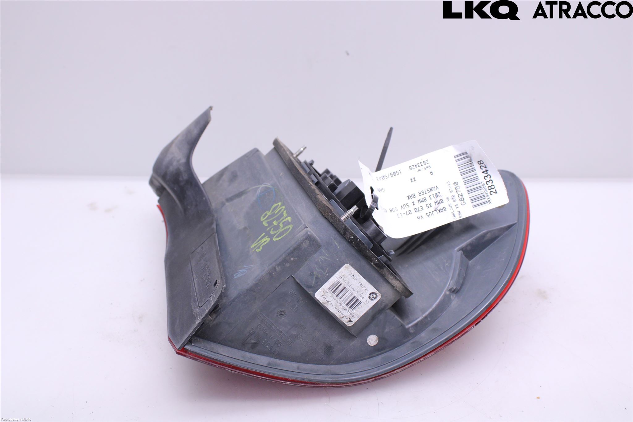 BMW X5 E70 07-13 Bakljus Vänster