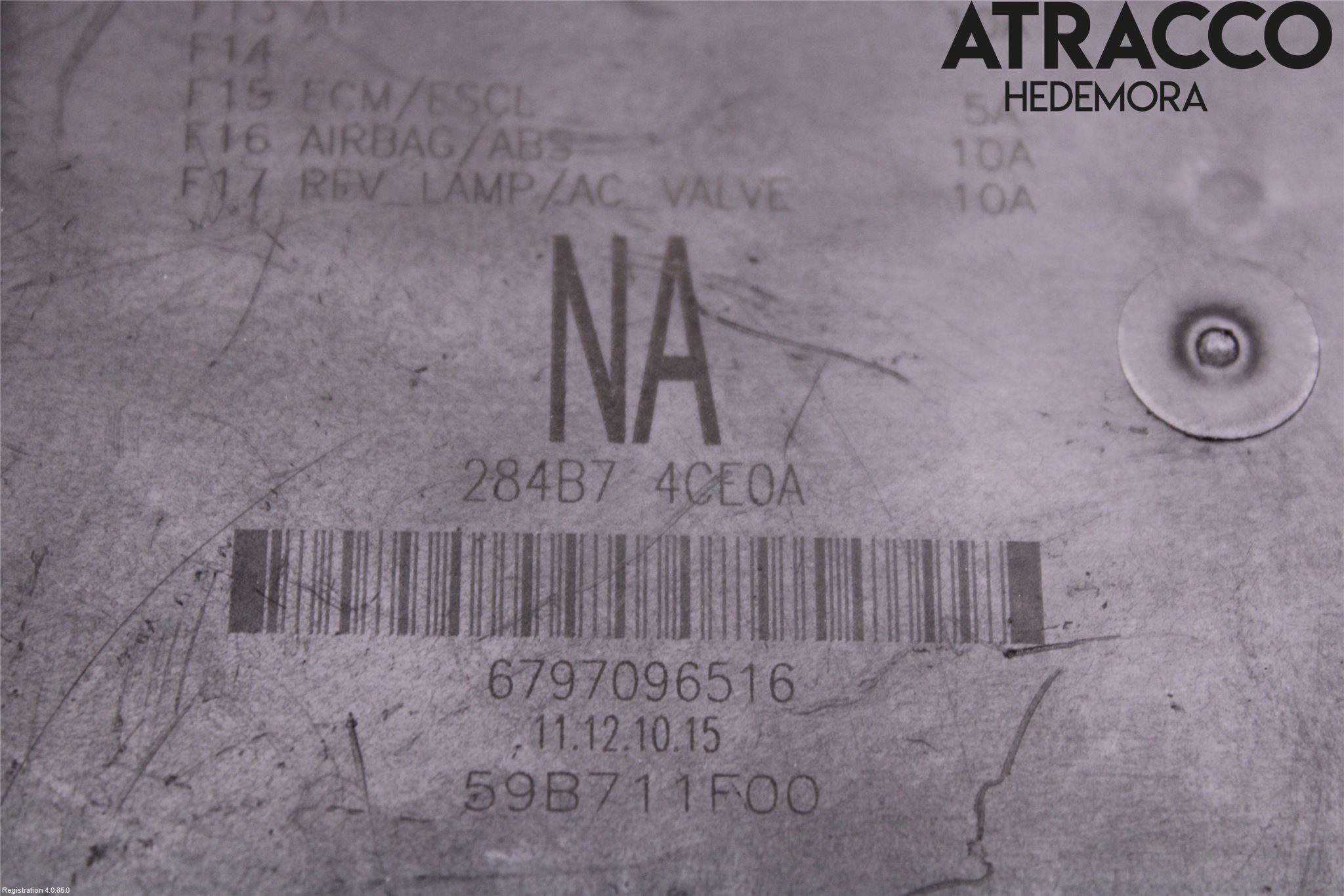 Nissan X-TRAIL 14-21 Säkringsdosa-Elcentral