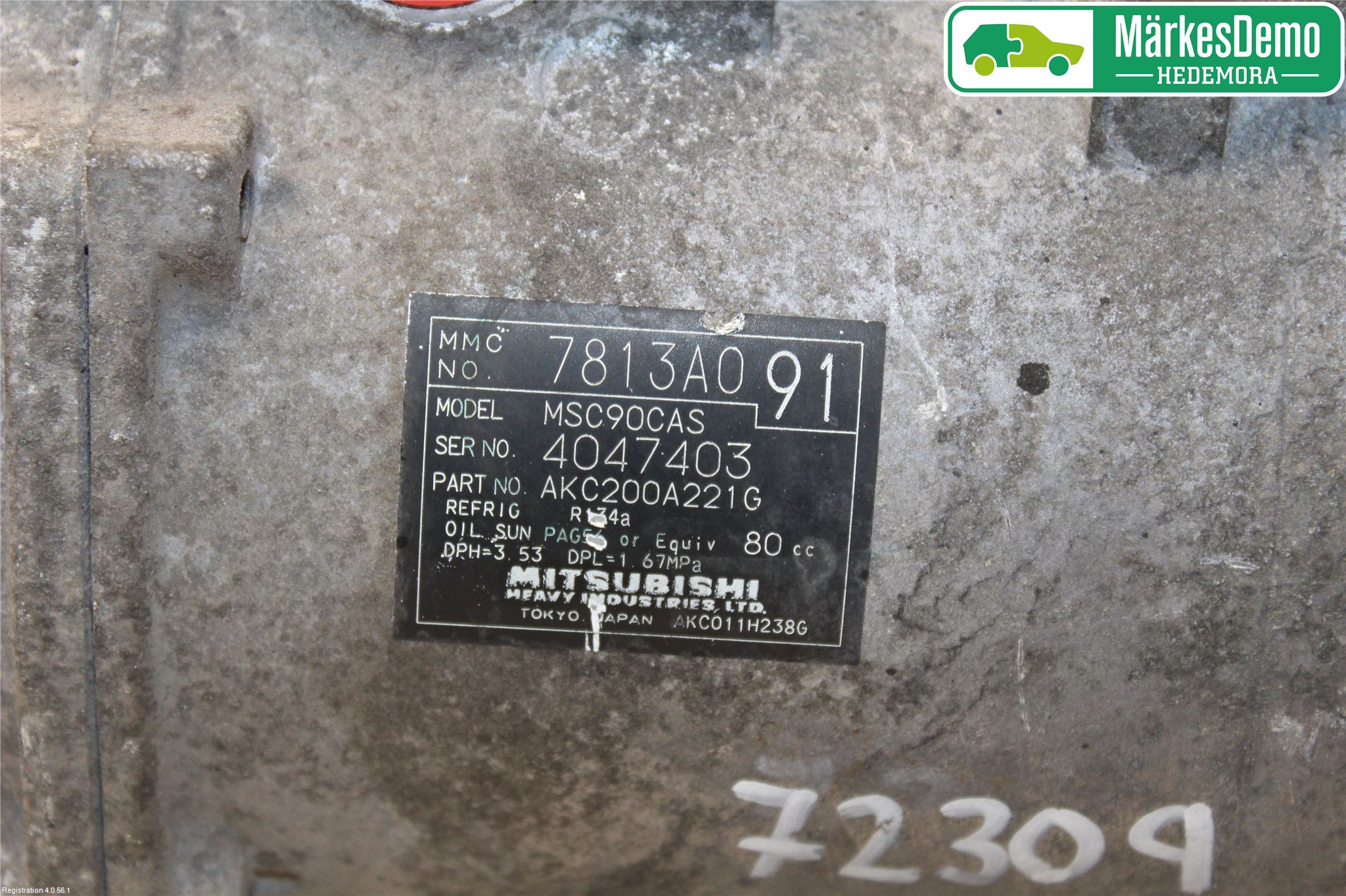 Citroen C-CROSSER Ac Kompressor