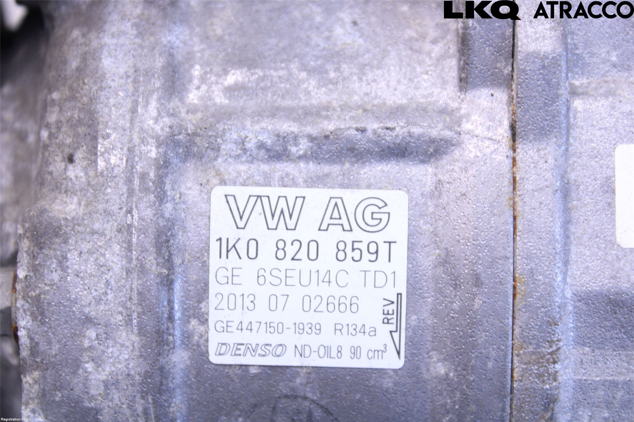 Volkswagen VW GOLF VI 09-13 Ac Kompressor