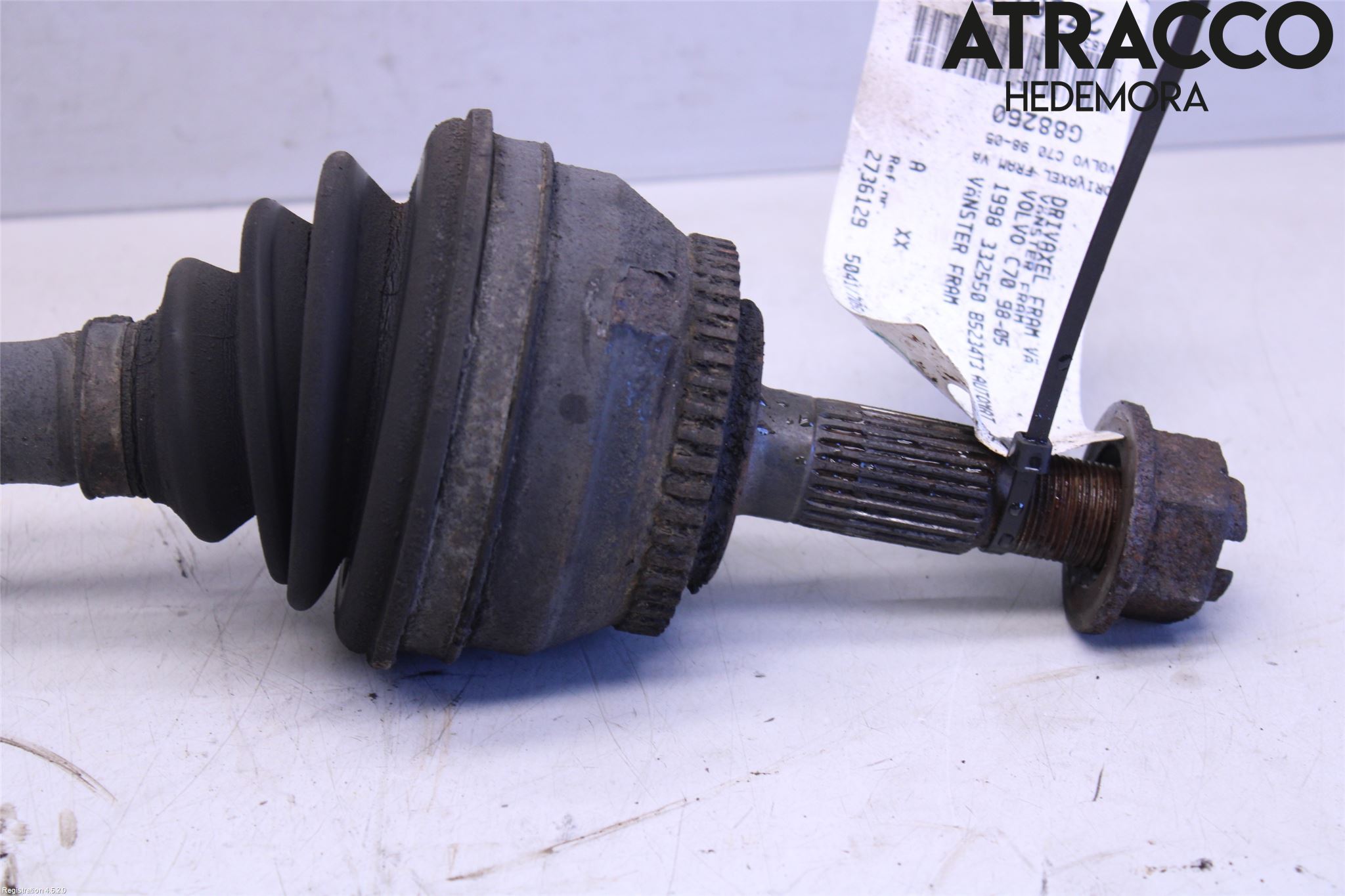 Volvo C70 98-05 Drivaxel Fram Vänster