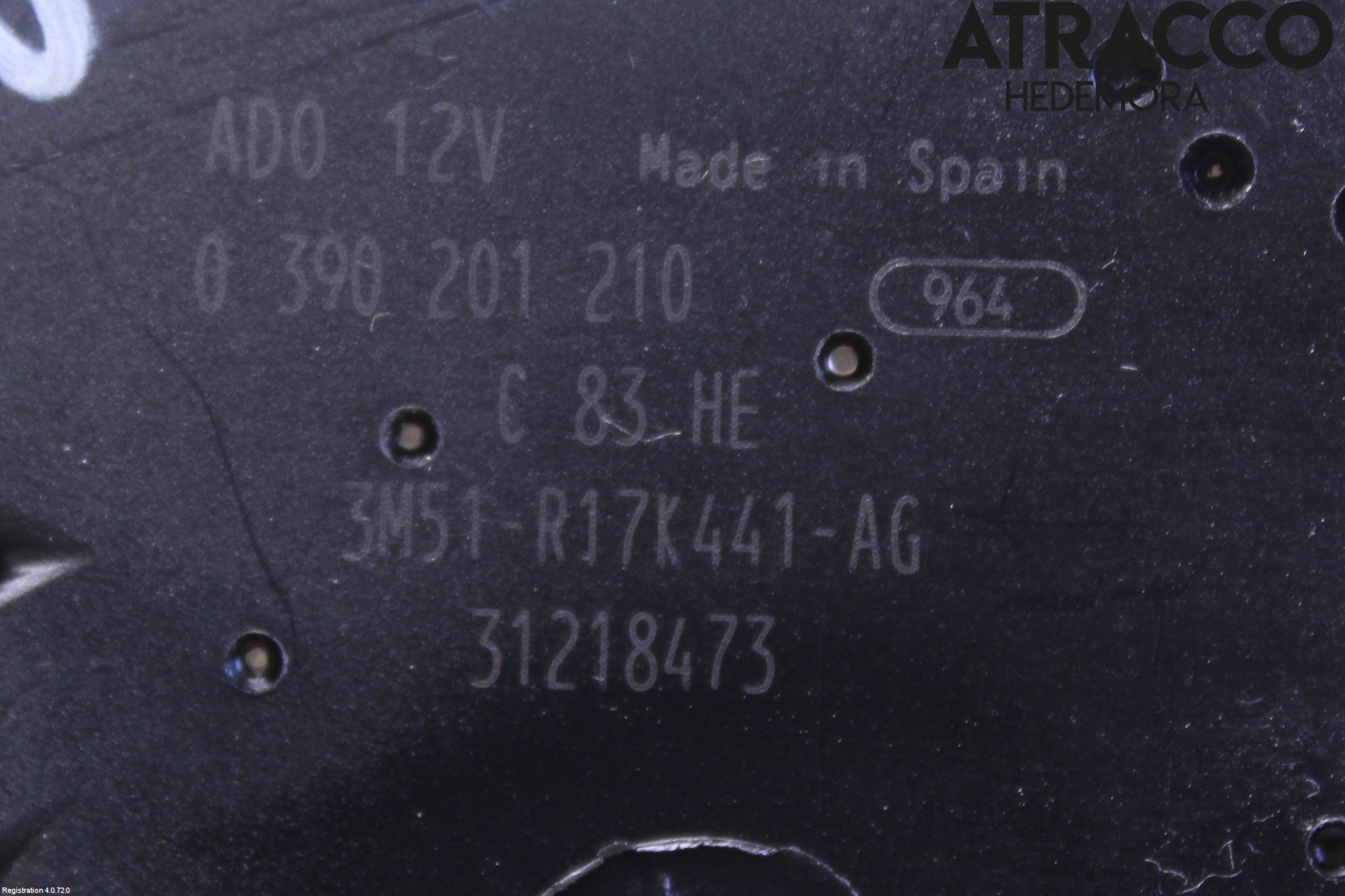 Ford GALAXY 06-15 Torkarmotor Baklucka