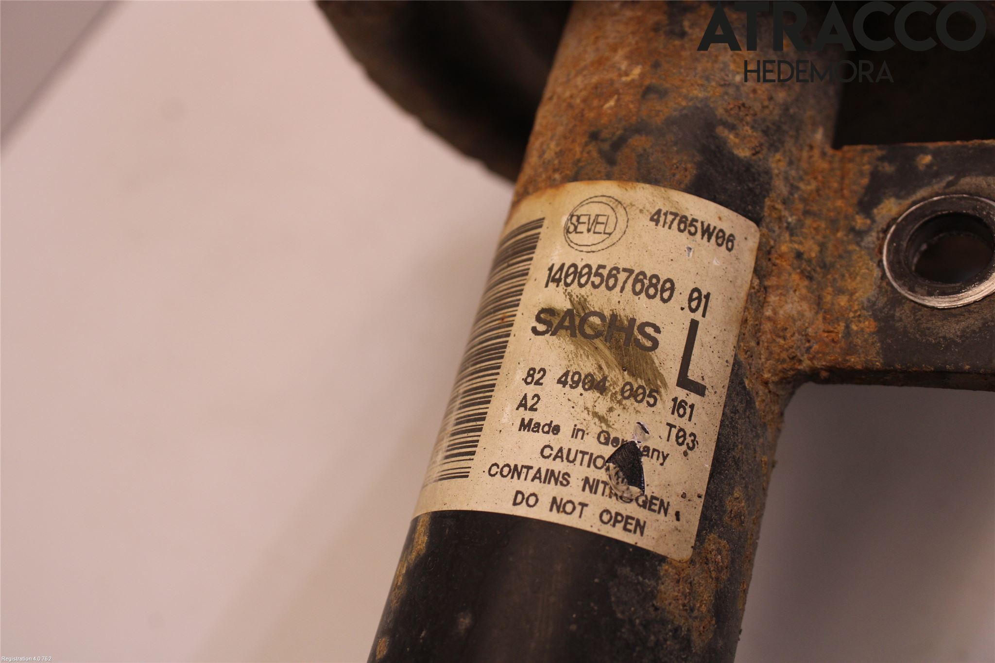 Fiat SCUDO 07-16 Fjäderben Fram Vänster