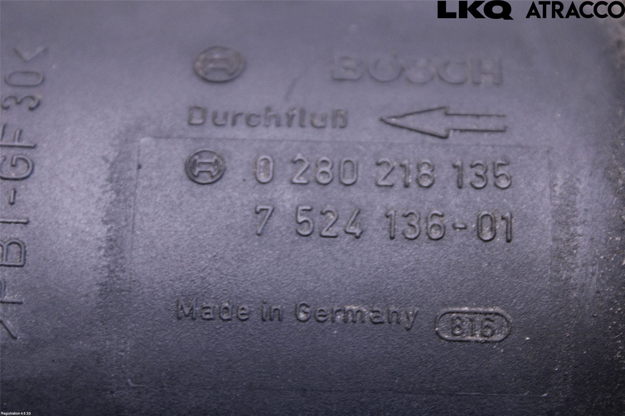 BMW 5 E60/61 Sed/Tou 02-10 Injluftmassamätare