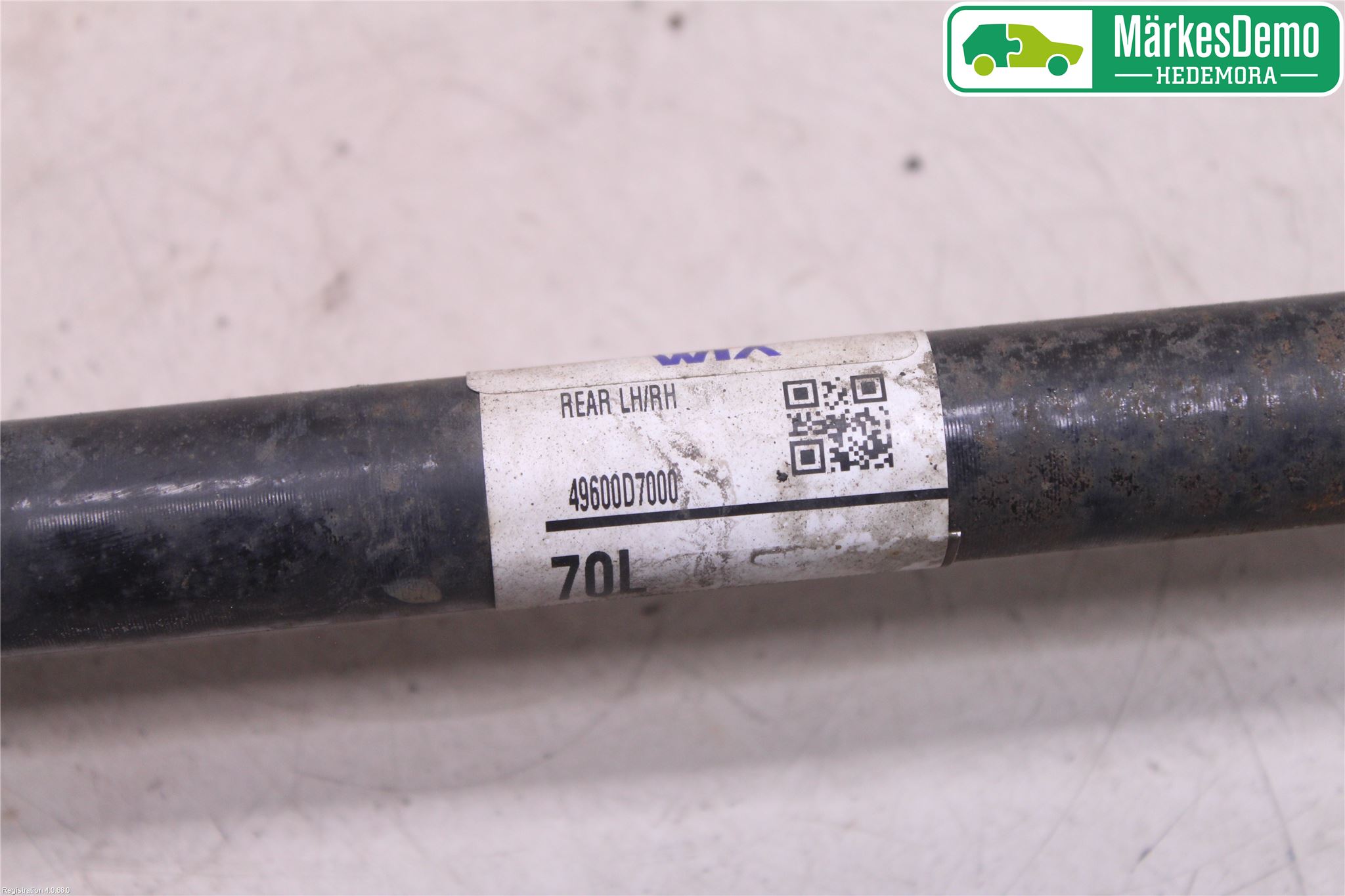 Kia SPORTAGE (QL) 16-21 Drivaxel Bak Höger