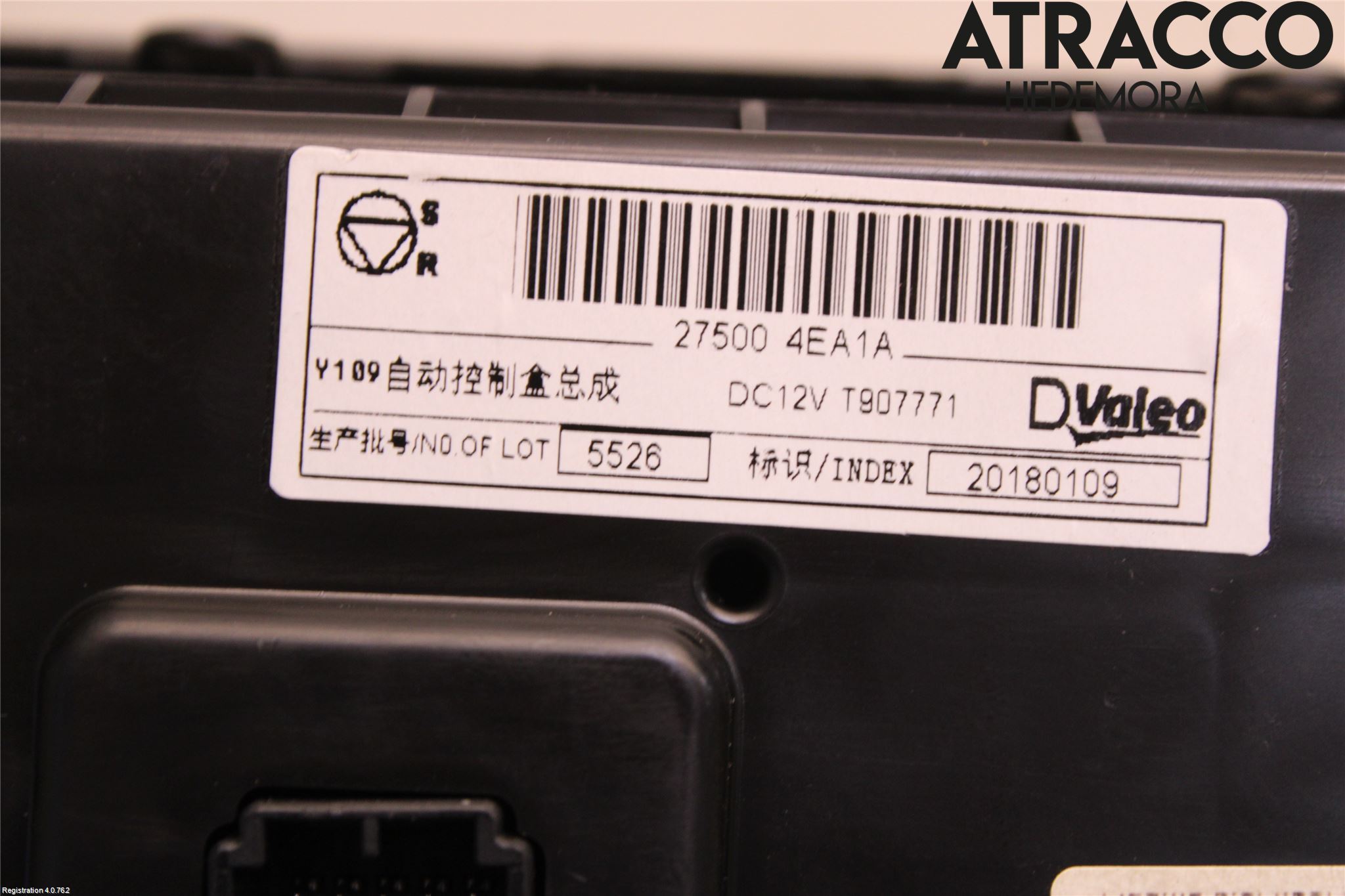 Nissan QASHQAI 17-21 Ac Styrenhet Ac Manöveren