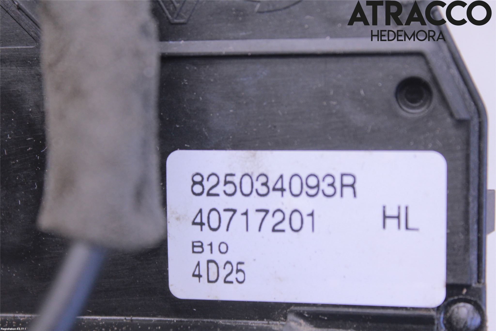 Renault ZOE/E-TECH 13- Låskista-Dörrlås