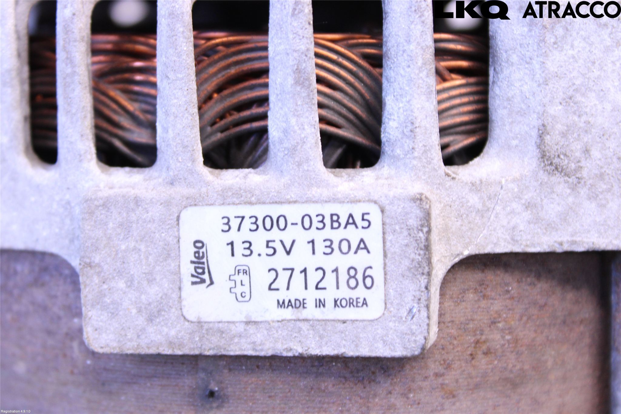 Kia RIO 17- Generator