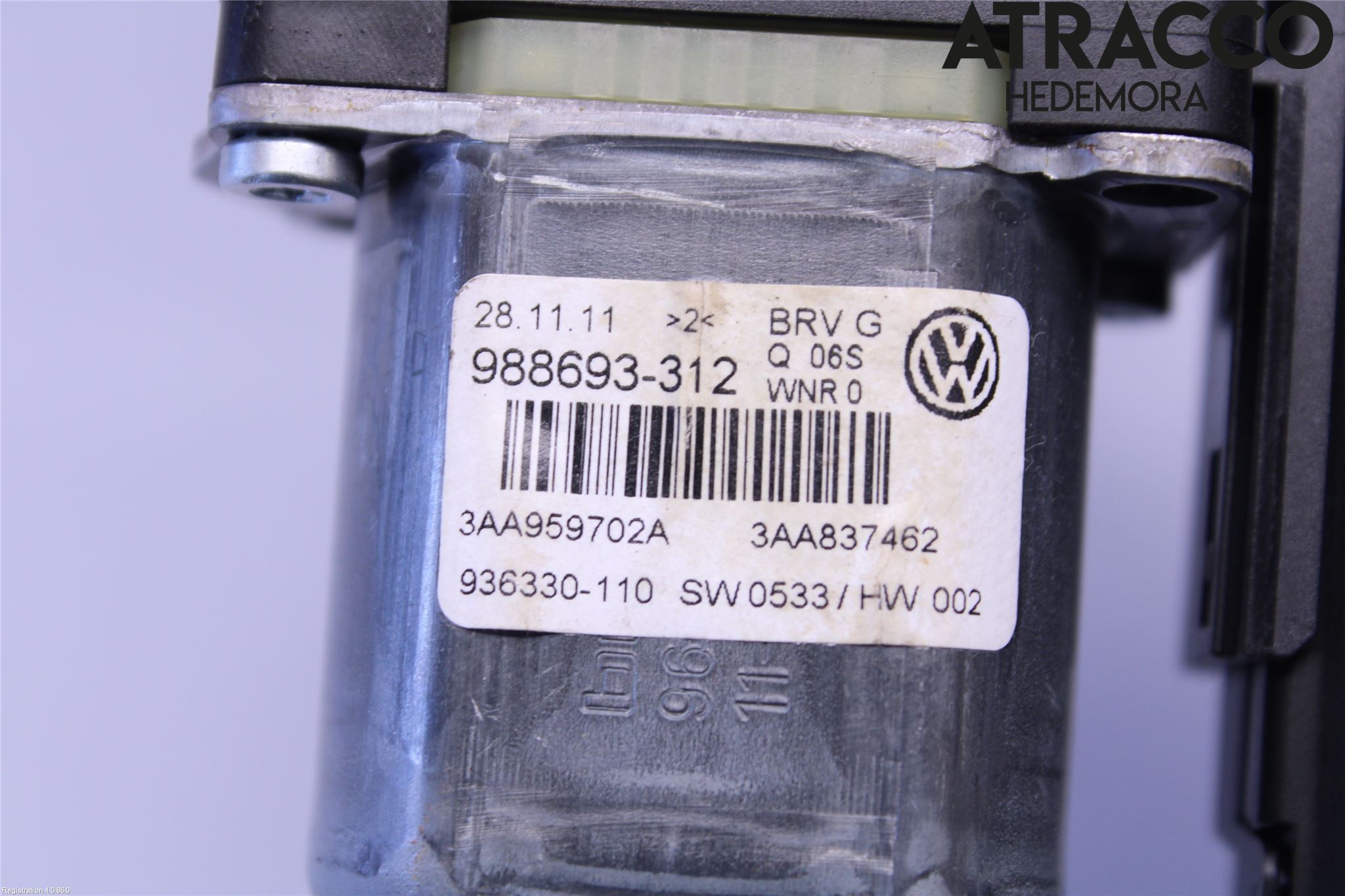 Volkswagen VW PASSAT 11-14 Fönsterhissmotor