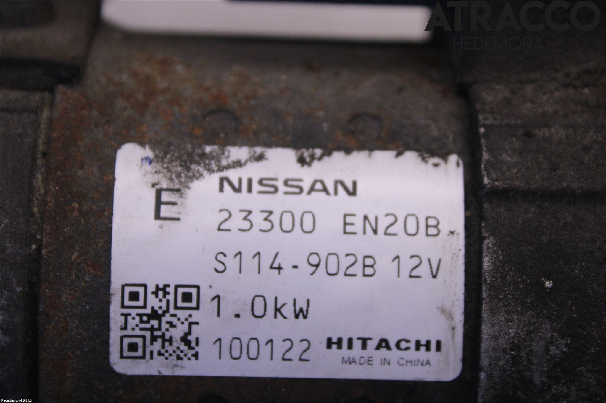 Nissan QASHQAI 10-14 Startmotor