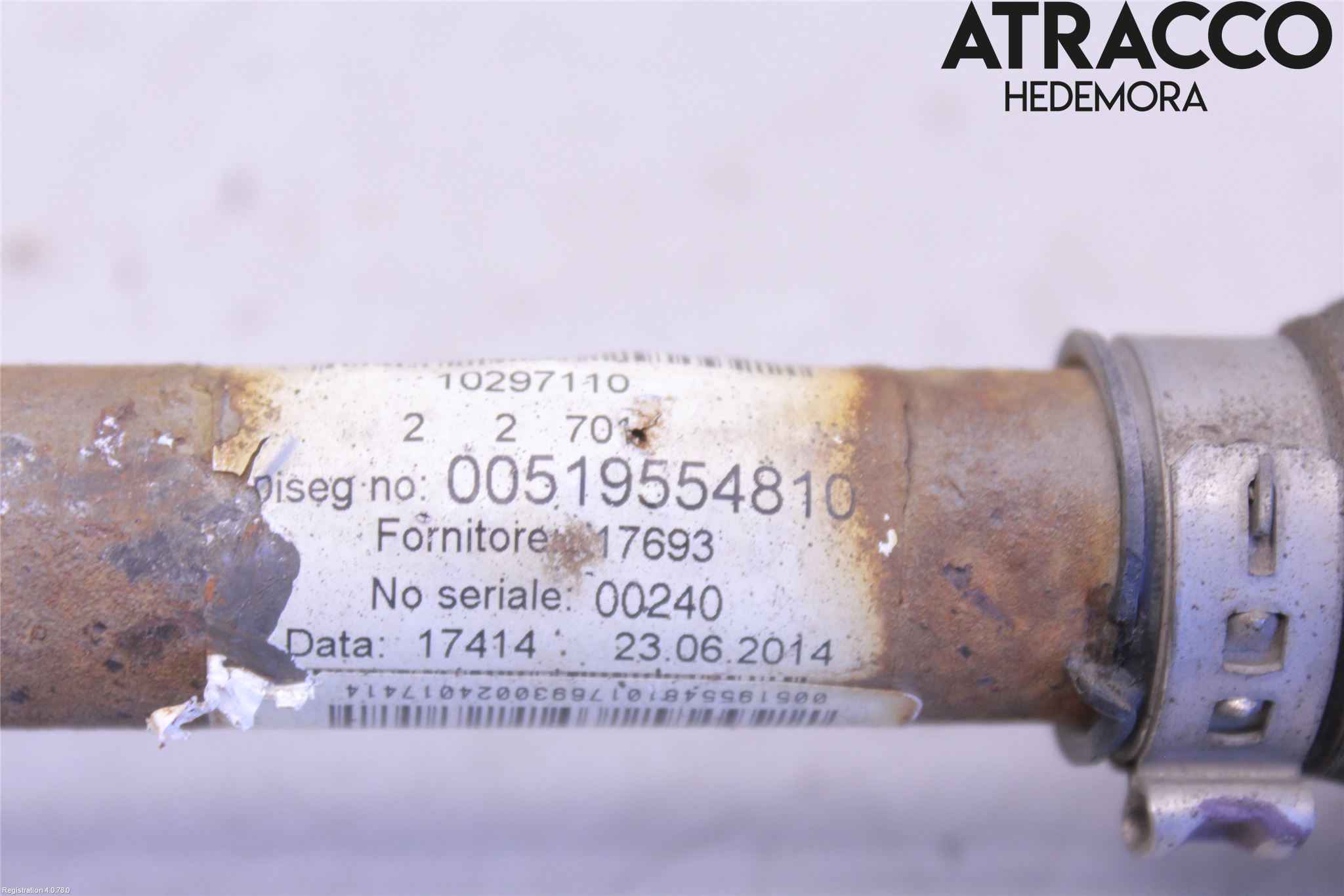 Fiat 500 07- Drivaxel Fram Vänster