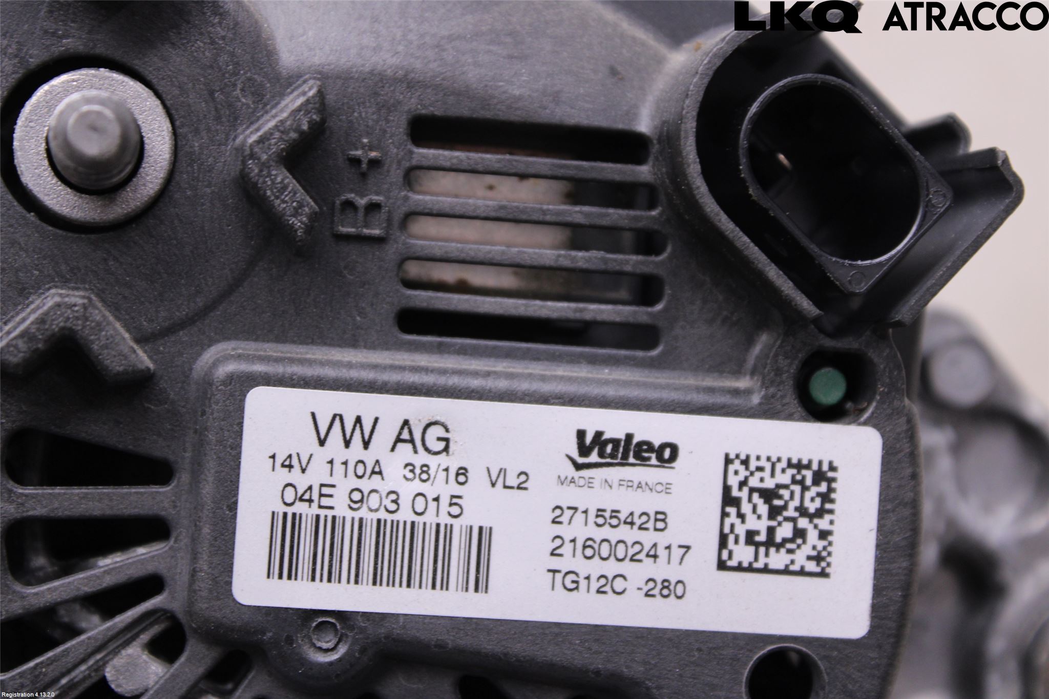 Skoda FABIA 15-21 Generator