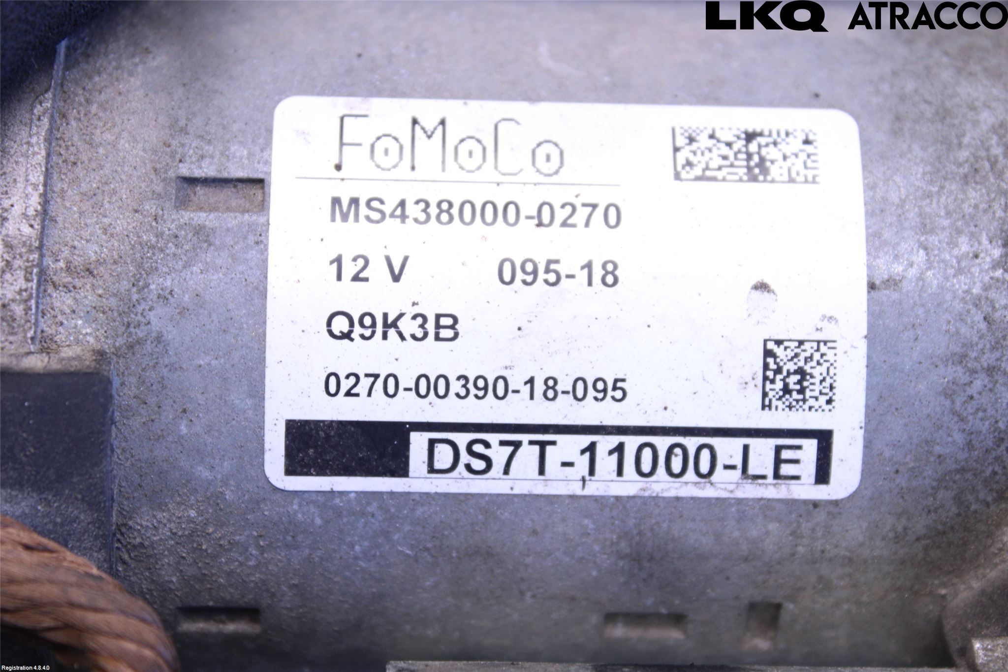 Ford MONDEO 15-22 Startmotor Diesel