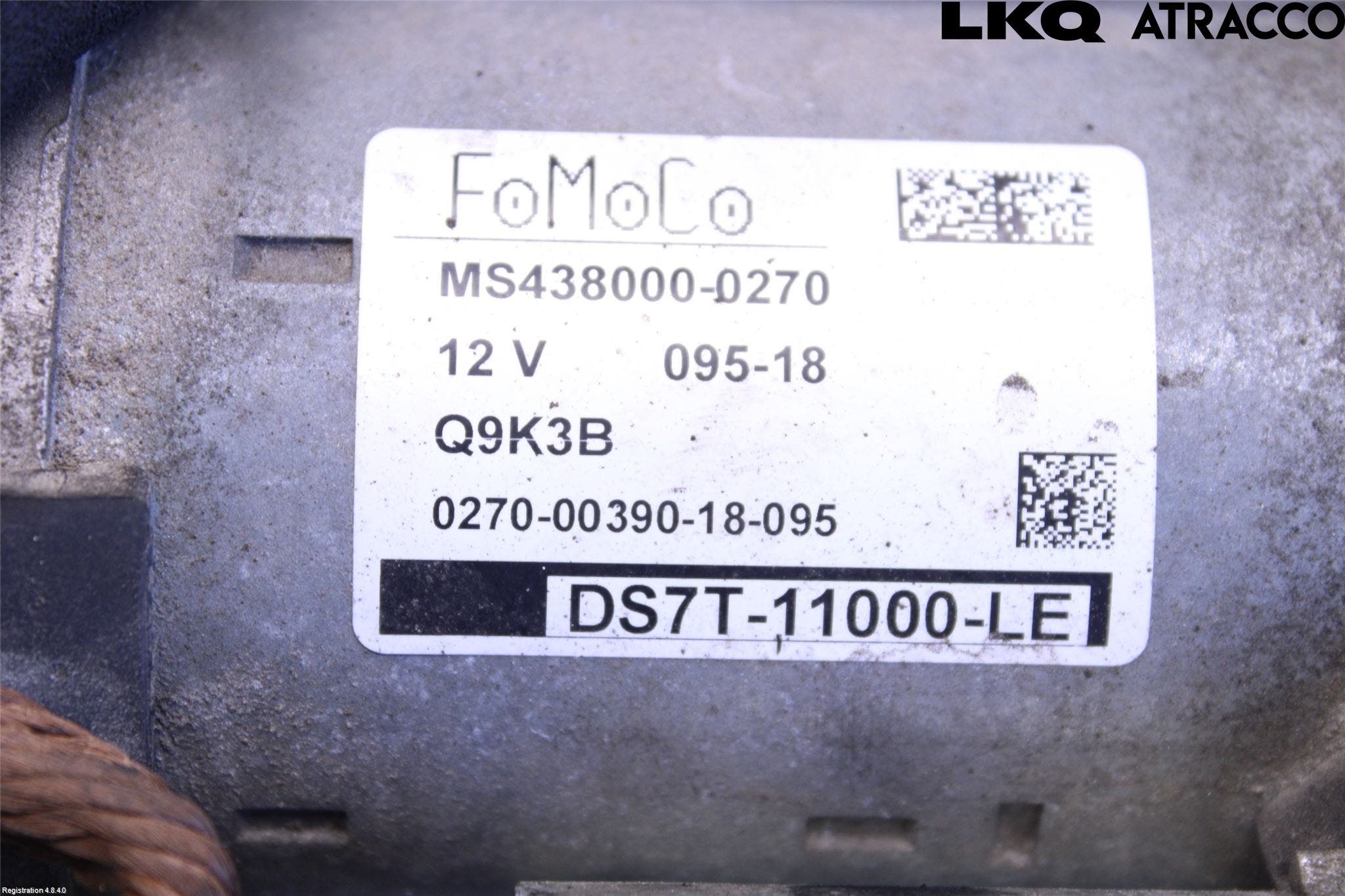 Ford MONDEO 15-22 Startmotor Diesel