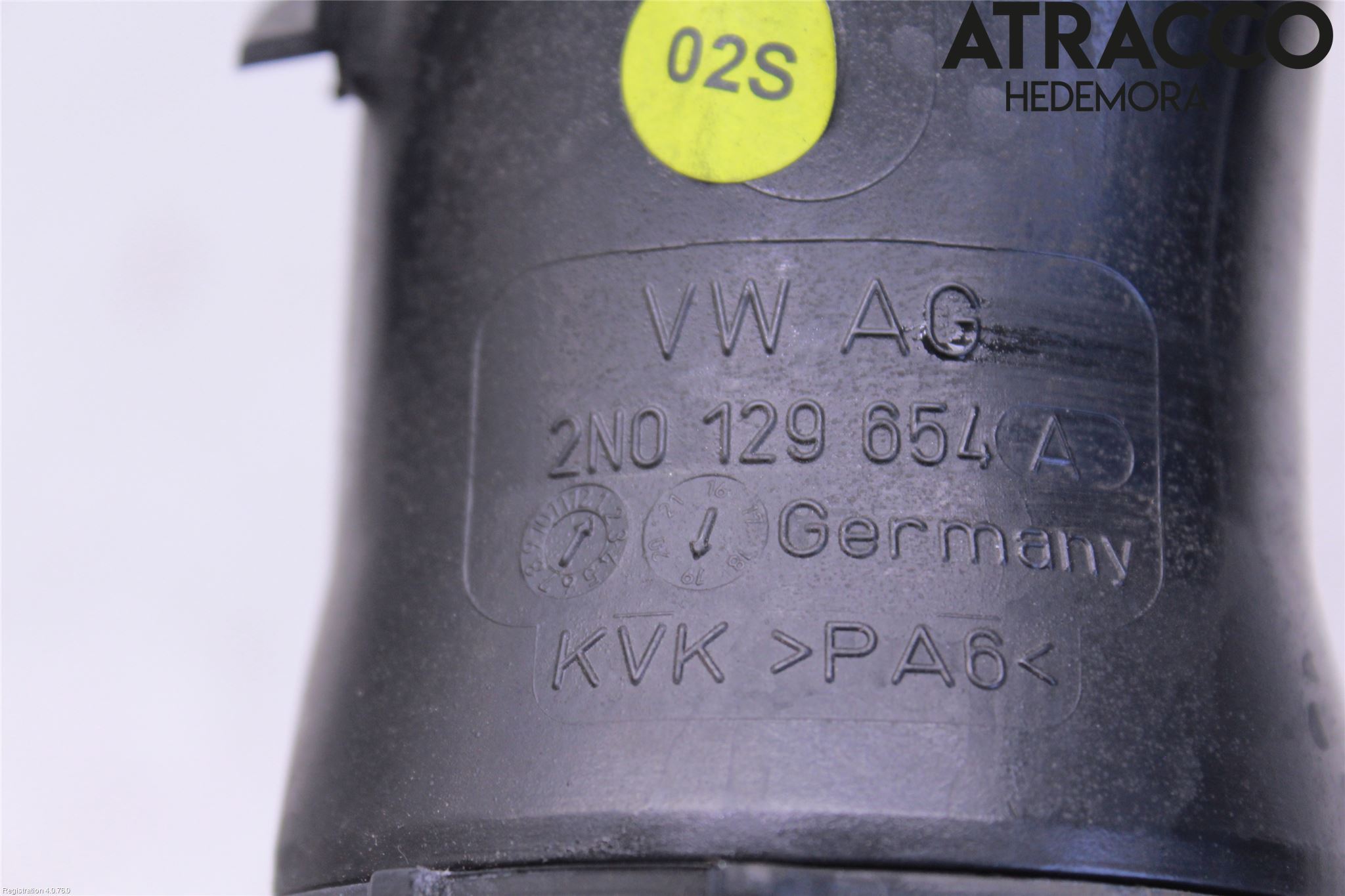 Volkswagen VW CRAFTER II / E-CRAFTER 17- Laddluft-Intercoolerrör