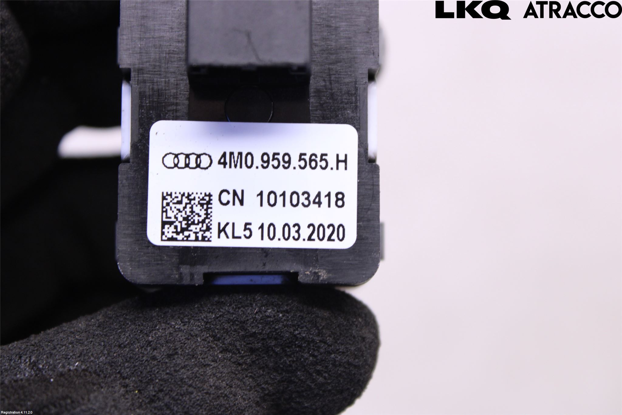 Audi A4/S4 B9 20- Strömställare Spegel