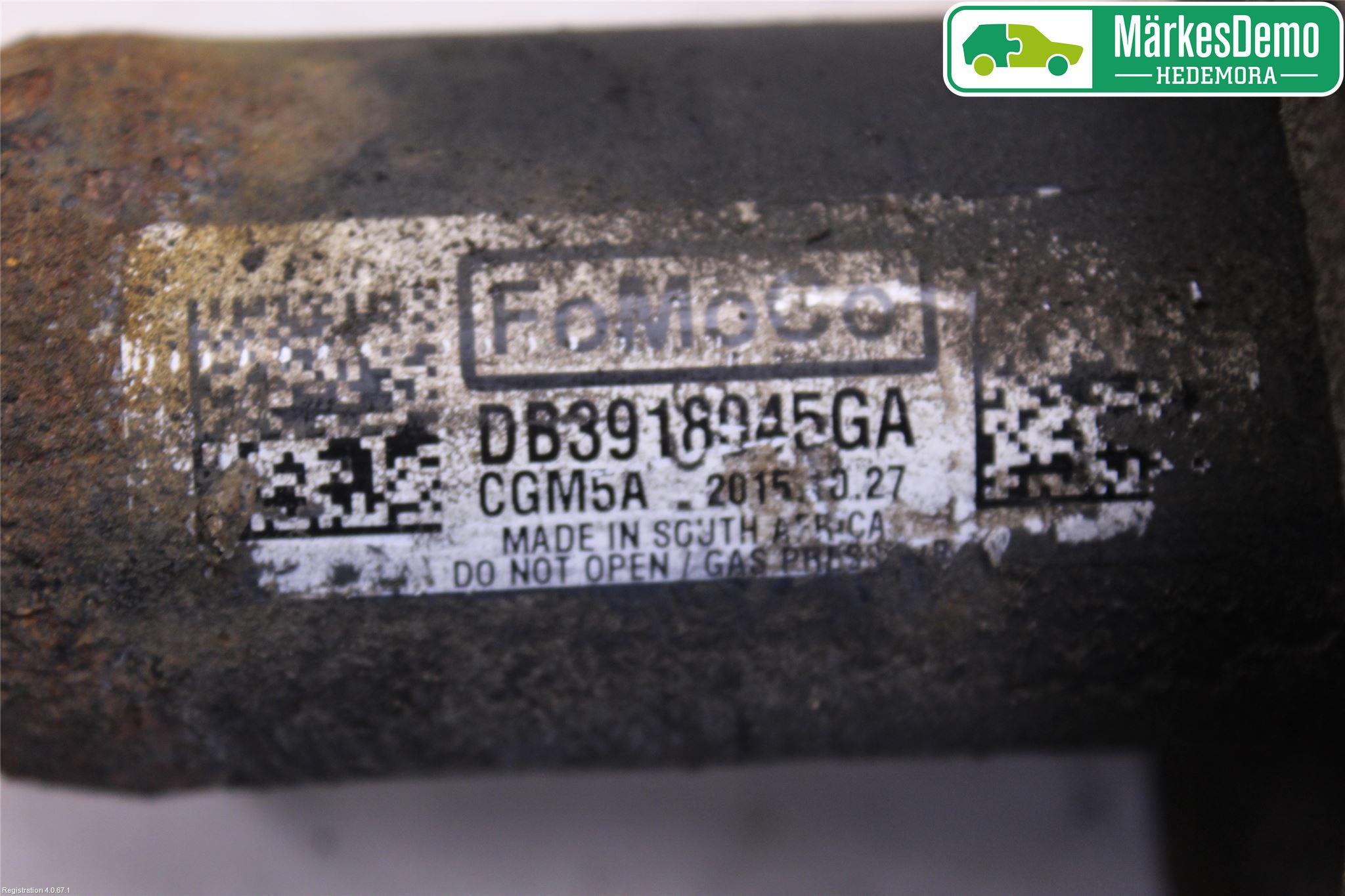 Ford RANGER EU 12-23 Fjäderben Fram Vänster