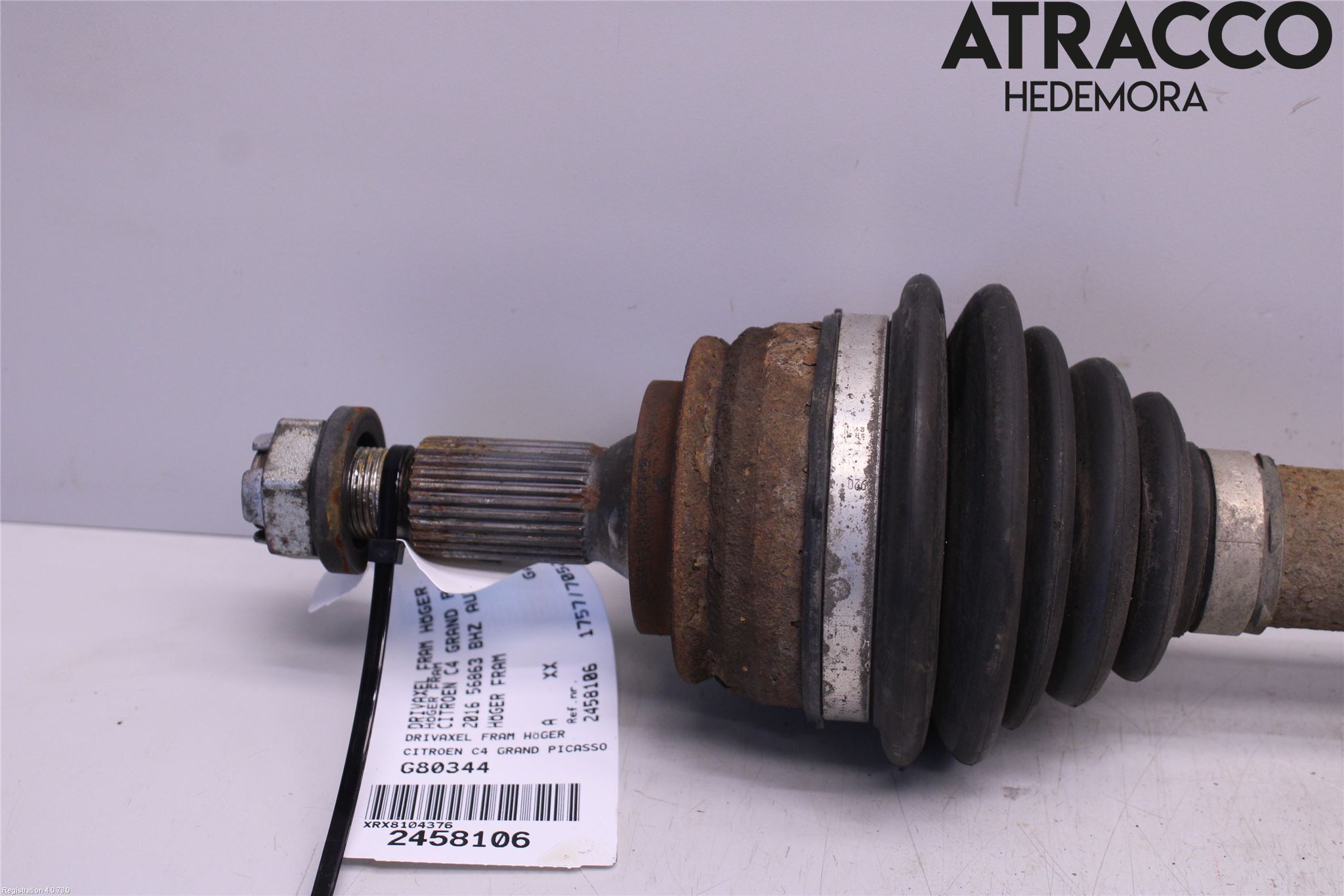 Citroen C4 GRAND PICASSO 14-18 Drivaxel Fram Höger