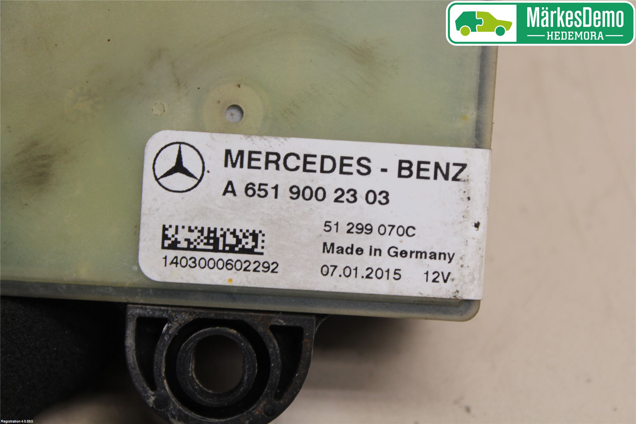 Mercedes-Benz MB GLK-KLASS (X204) 08-16 Relä Glödning Diesel