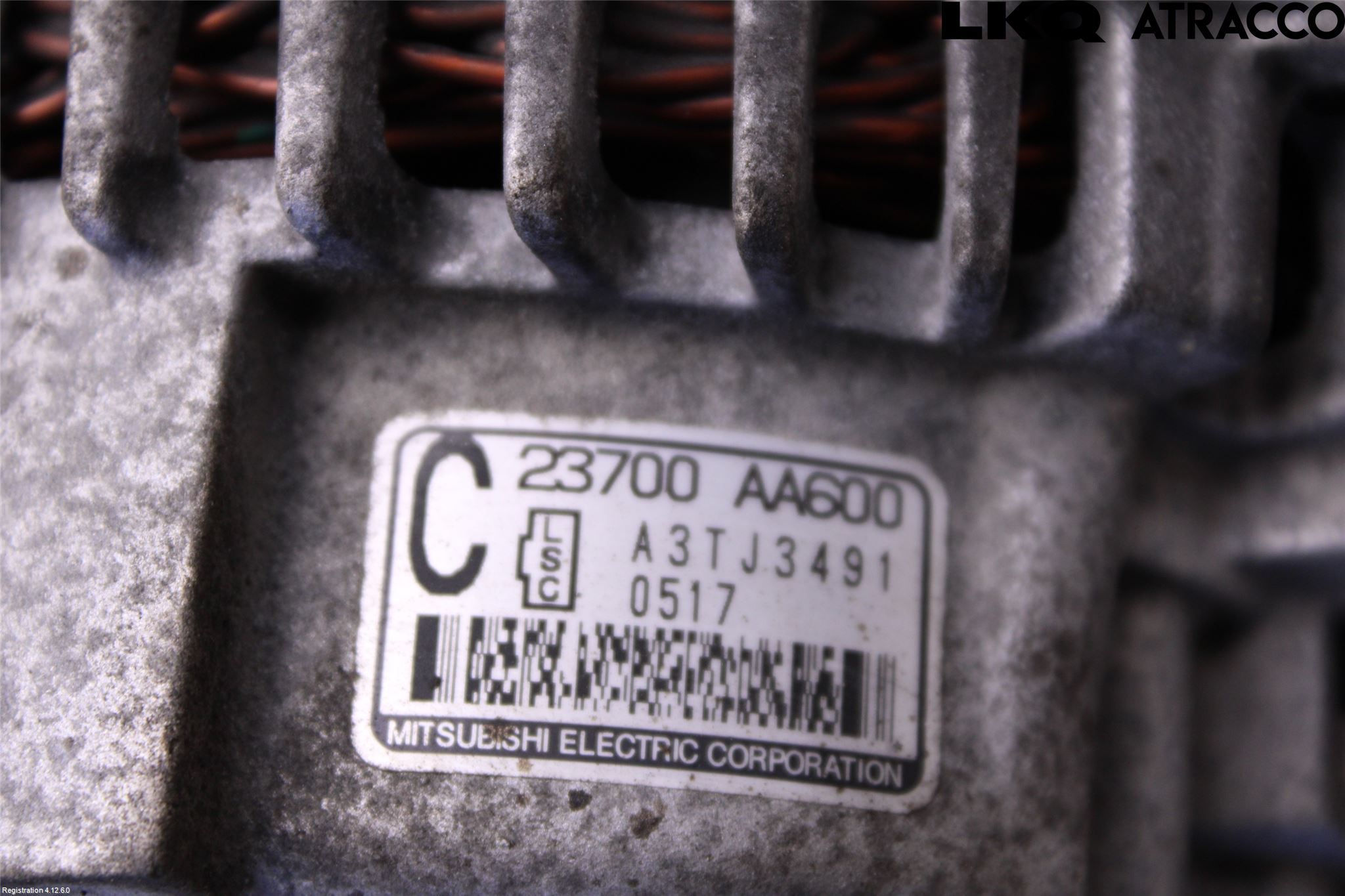 Subaru OUTBACK 10-15 Generator