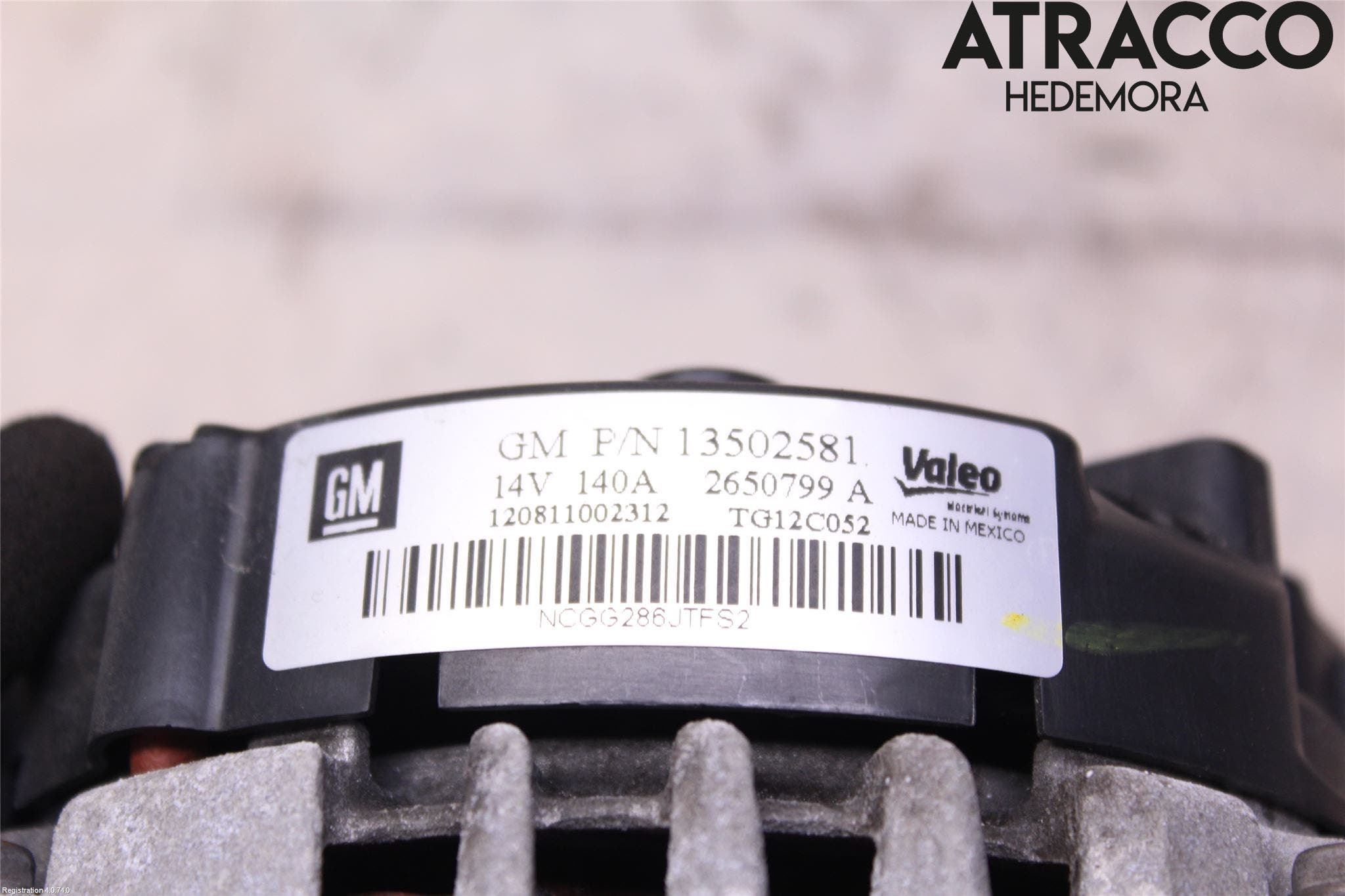 Opel INSIGNIA 09-16 Generator