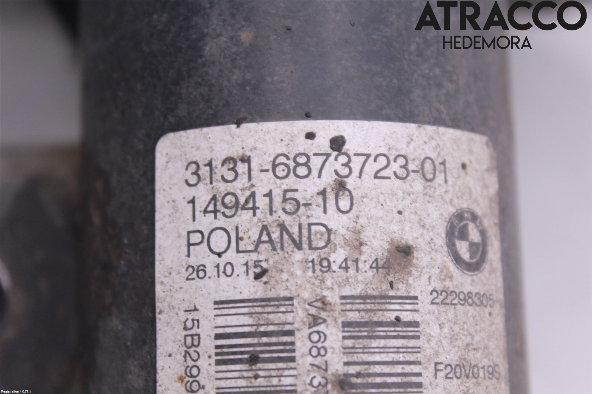 BMW 1 F20/F21 11-19 Fjäderben Fram Vänster