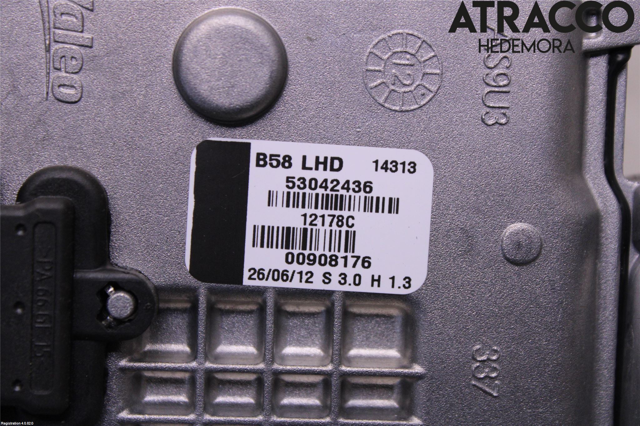 Citroen C4 GRAND PICASSO 07-13 Torkarmotor Vindruta