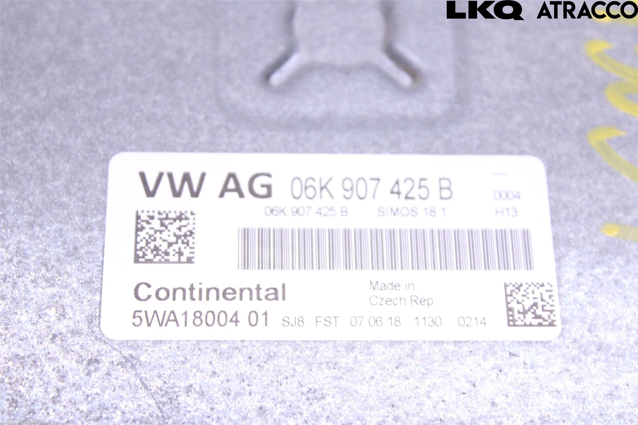 Volkswagen VW GOLF / E-GOLF VII 13-20 Styrenhet Insprut Bensin