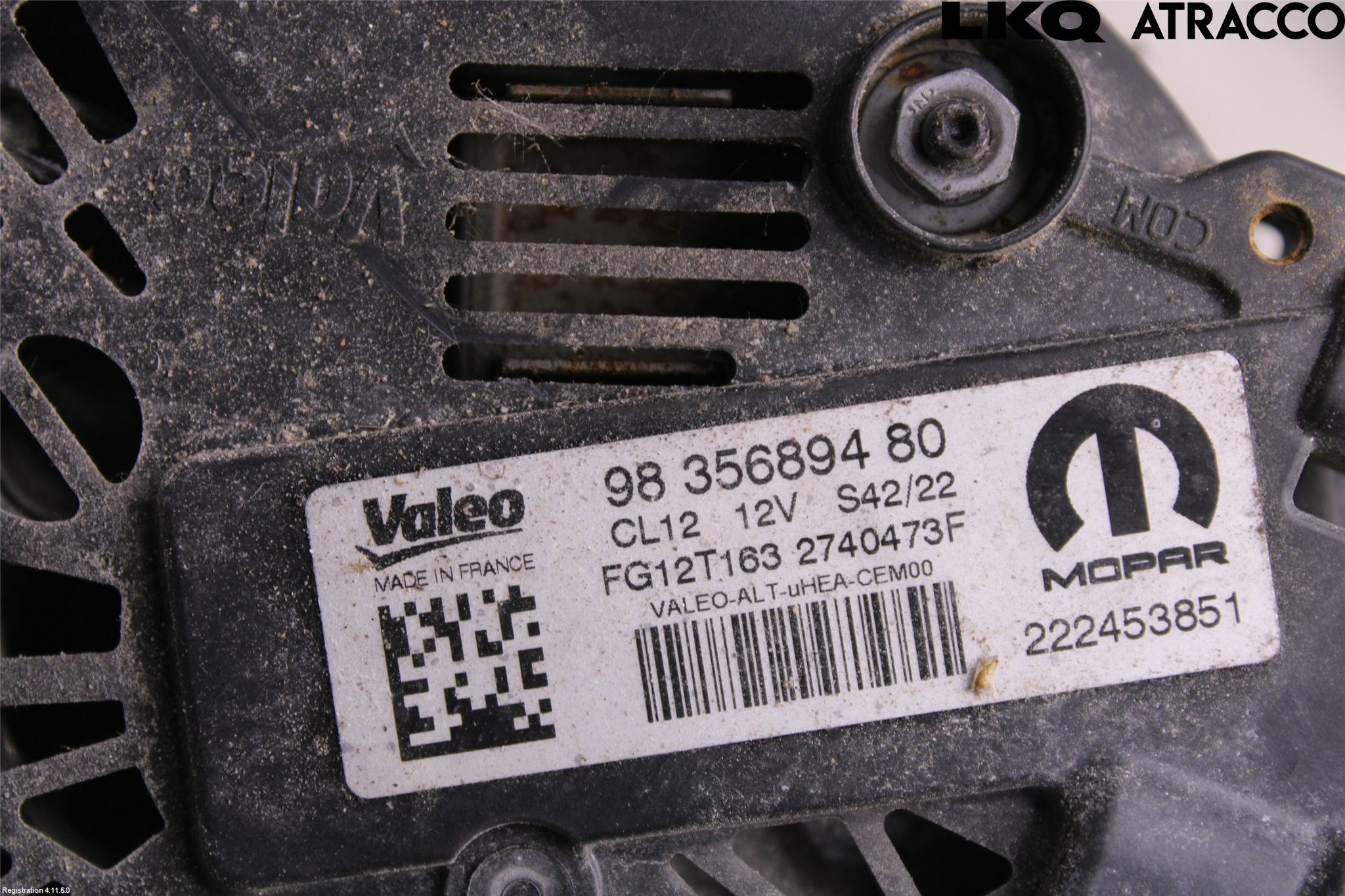 Peugeot 208/E-208 20- Generator
