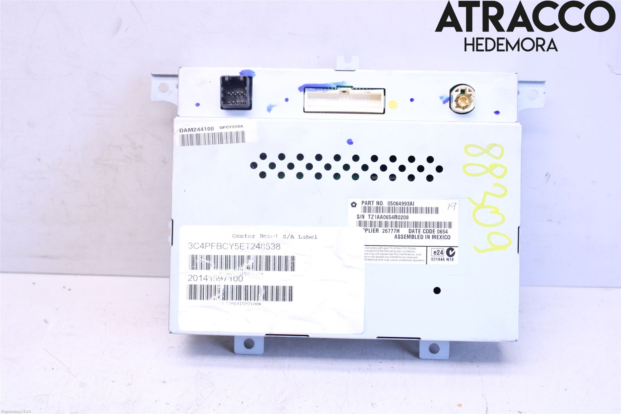 Fiat FREEMONT Bildskärm