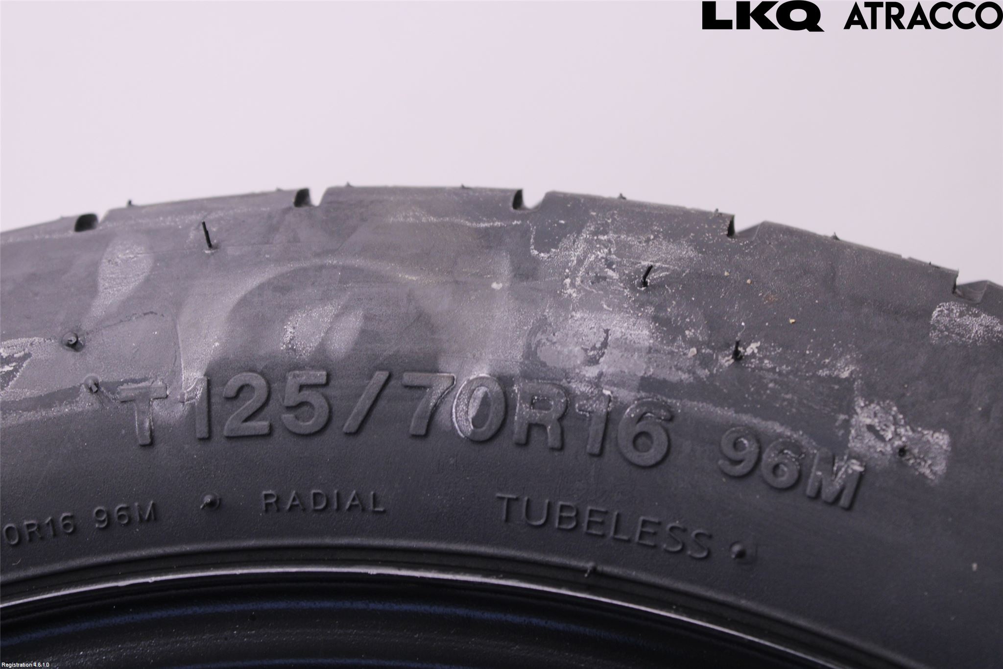 Volkswagen VW GOLF VI 09-13 Hjul Reservhjul Minityp