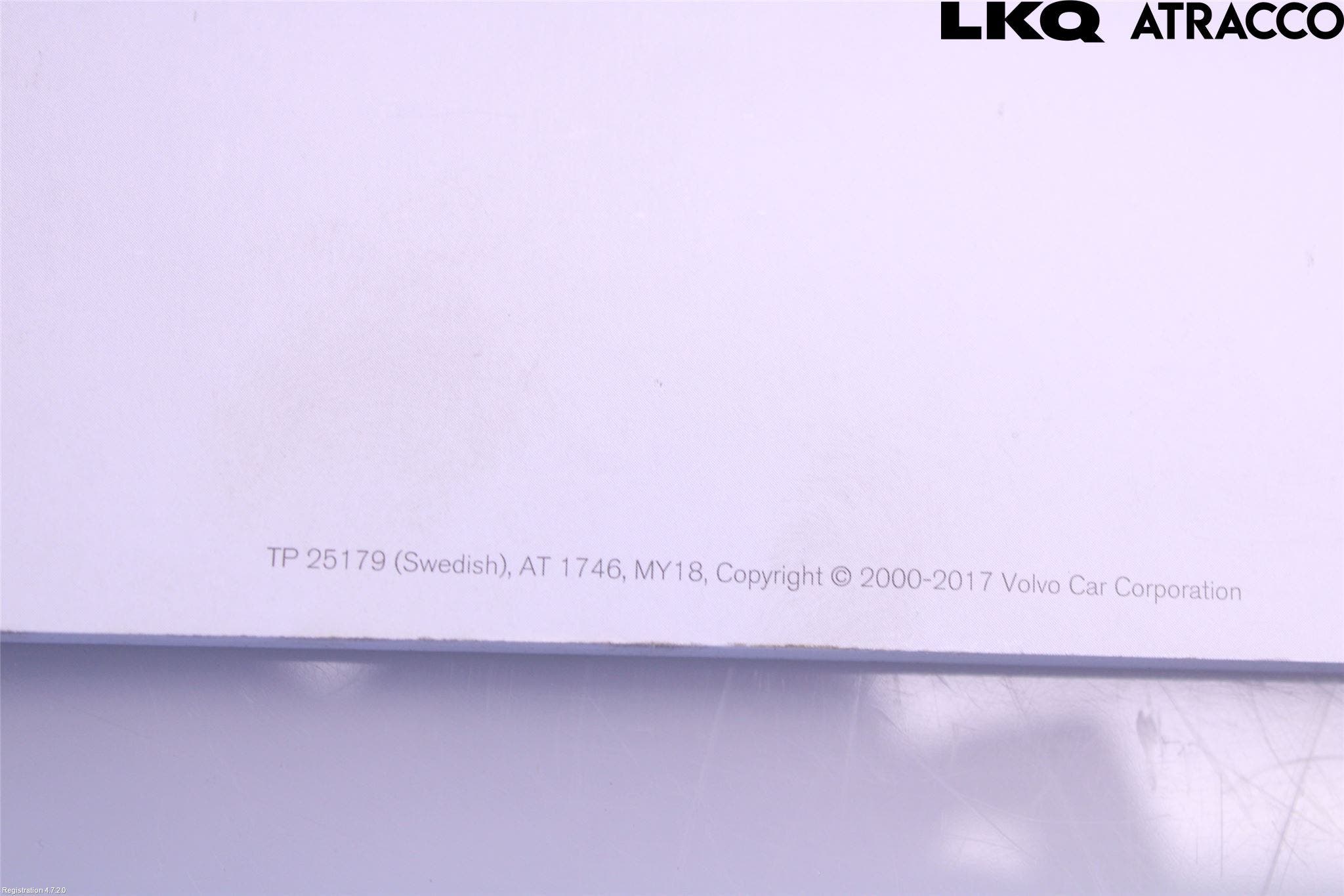 Volvo V90 17->> Instruktionsbok