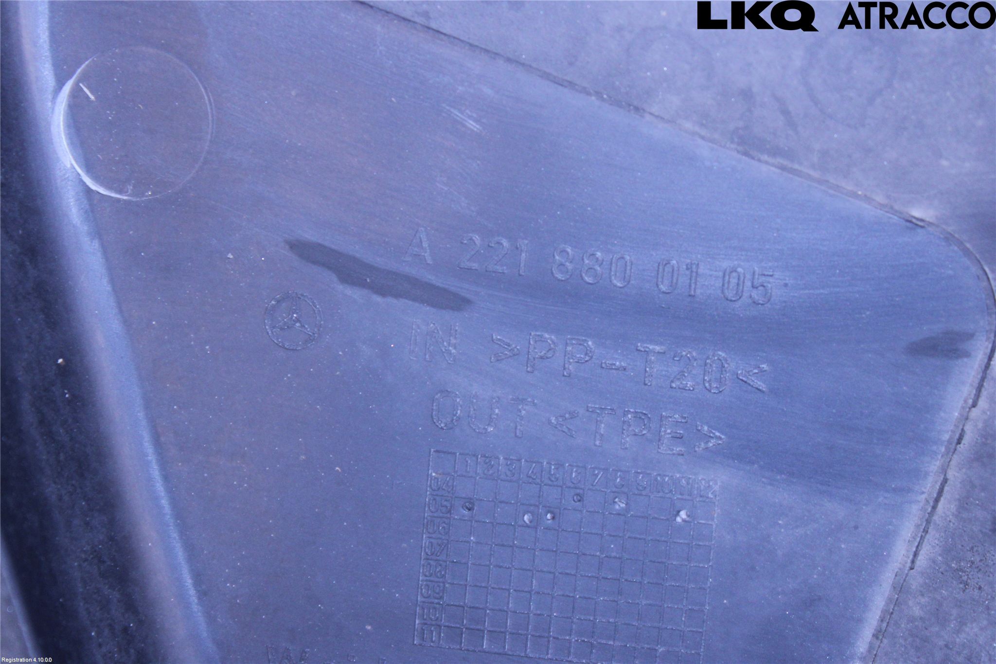 Mercedes-Benz MB S-KLASS (W221) 05-13 Torpedplåt-Torpedplast