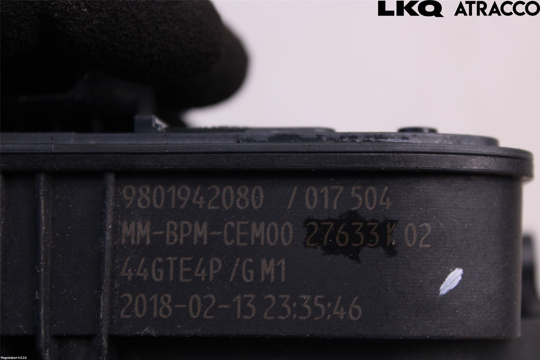 Citroen C4 CACTUS 14-20 Injspjällhus