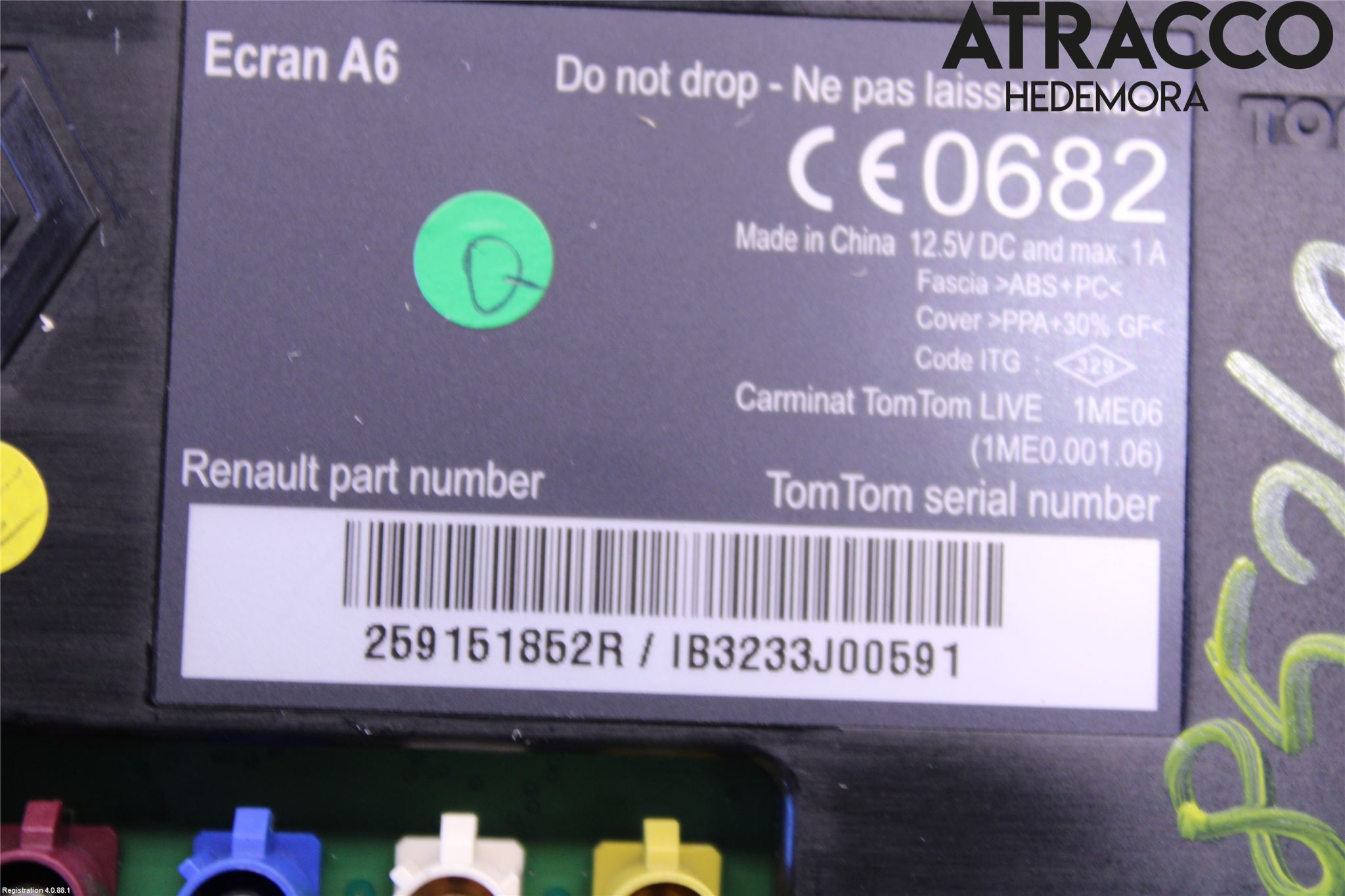 Renault TRAFIC   02-14 Bildskärm