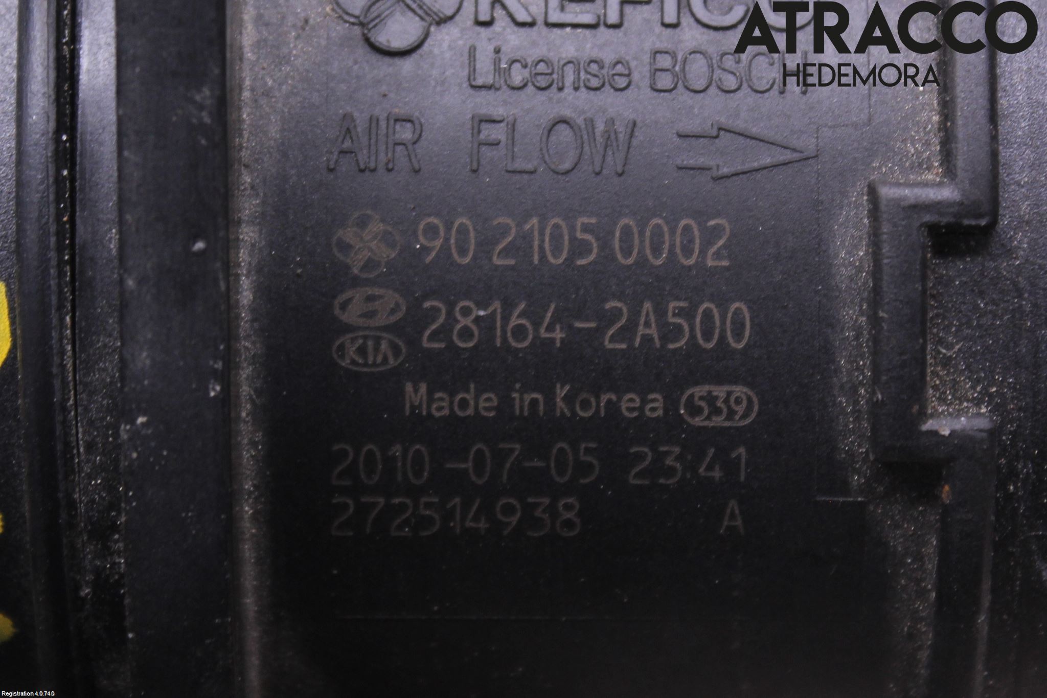 Hyundai i30 FD 07-12 Injluftmassamätare