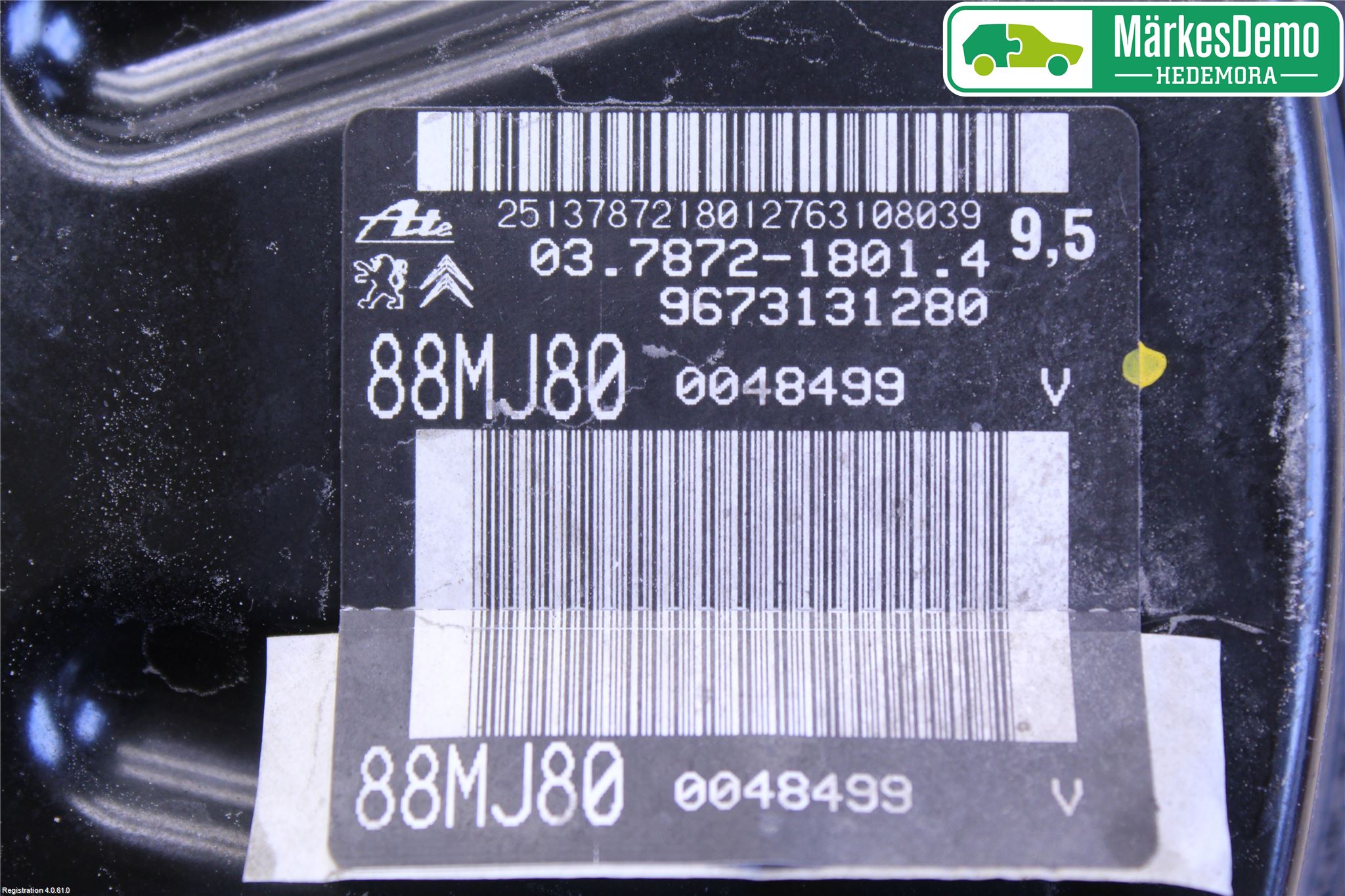 Citroen C4 GRAND PICASSO 14-18 Bromsservo