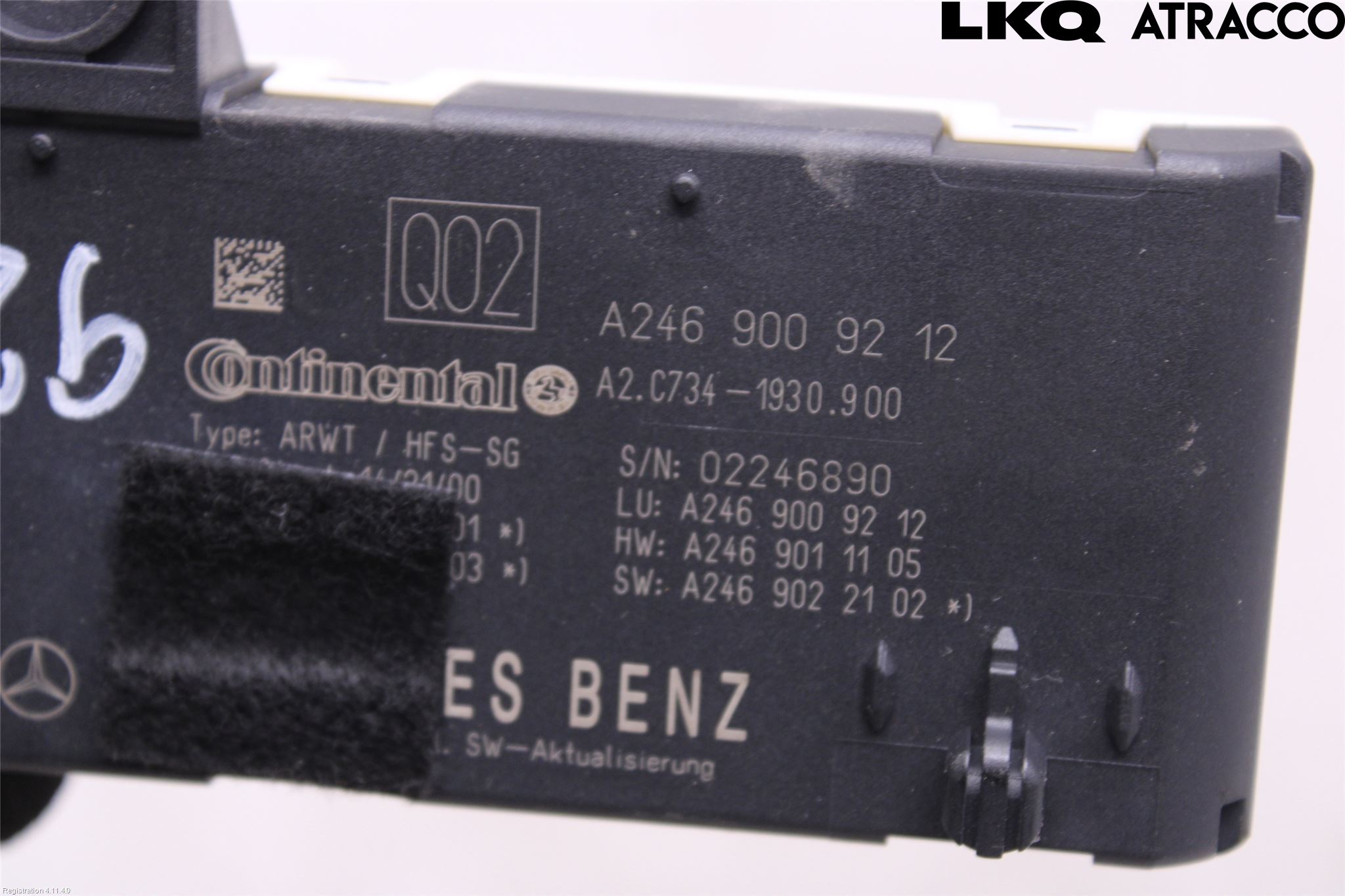 Mercedes-Benz MB CLA-KLASS (C117/X117) 13-19 Styrenhet Baklucka