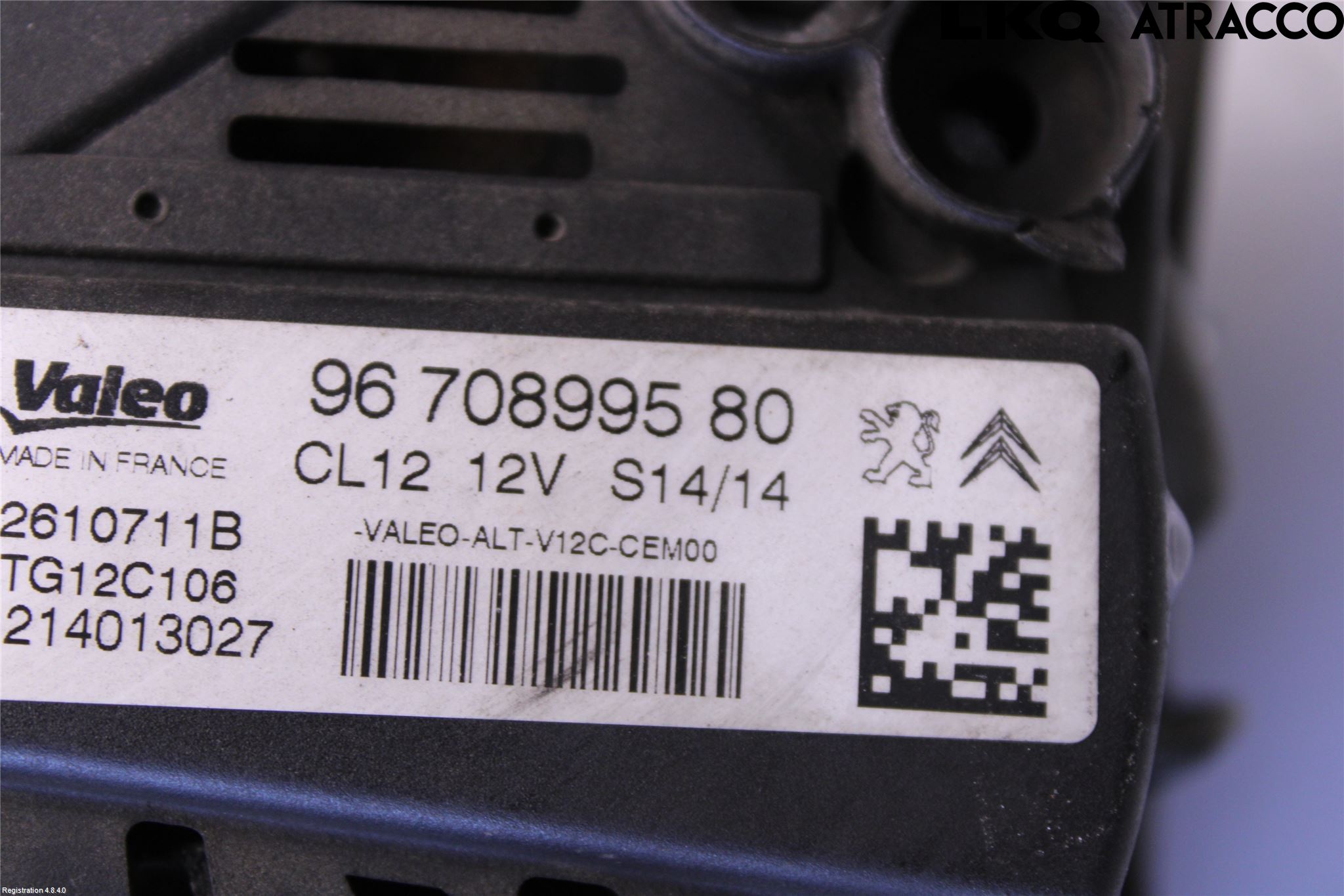 Citroen C4 II 11-18 Generator