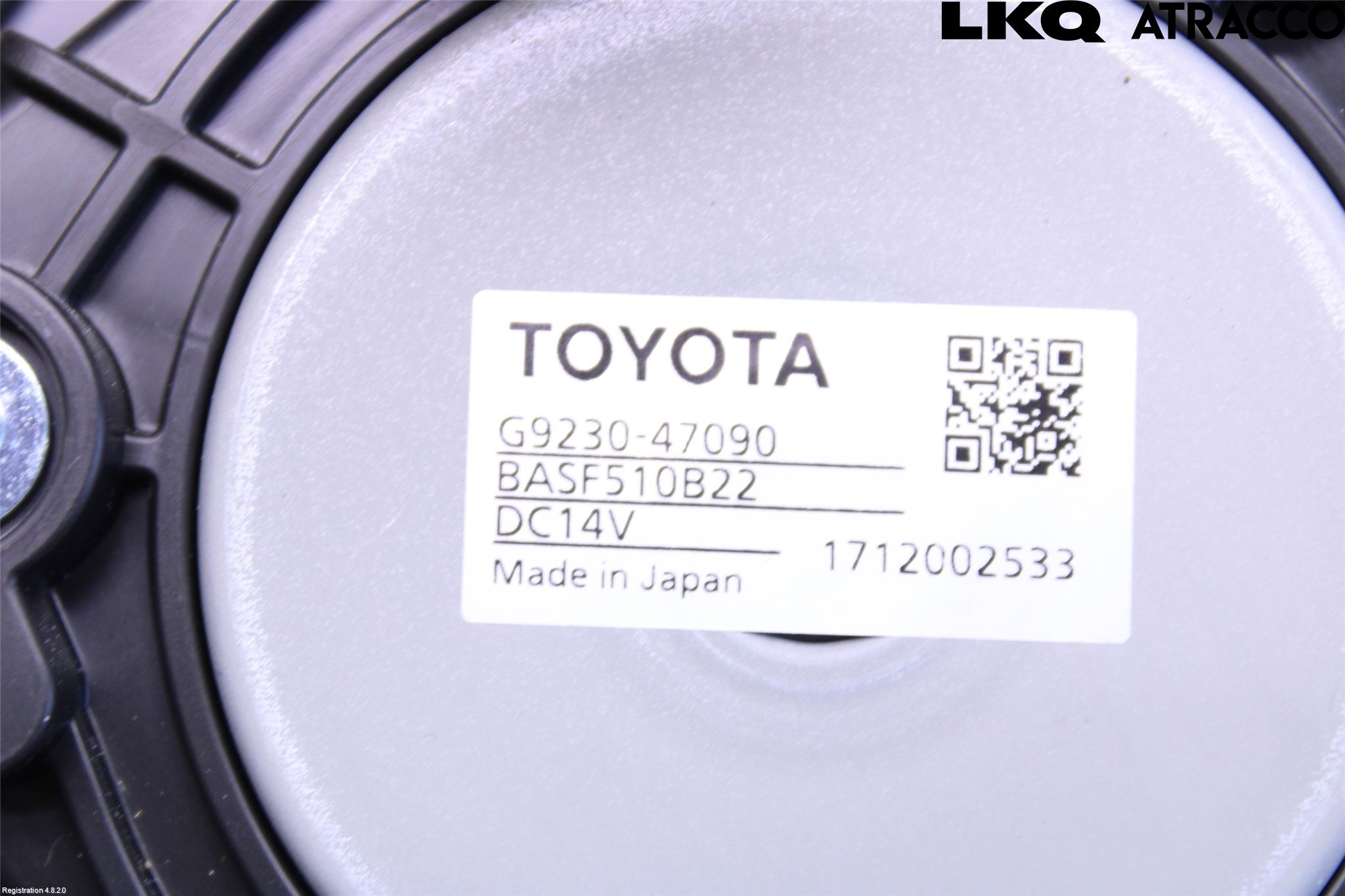 Toyota PRIUS (ZVW50) 16-21 Kylfläkt El