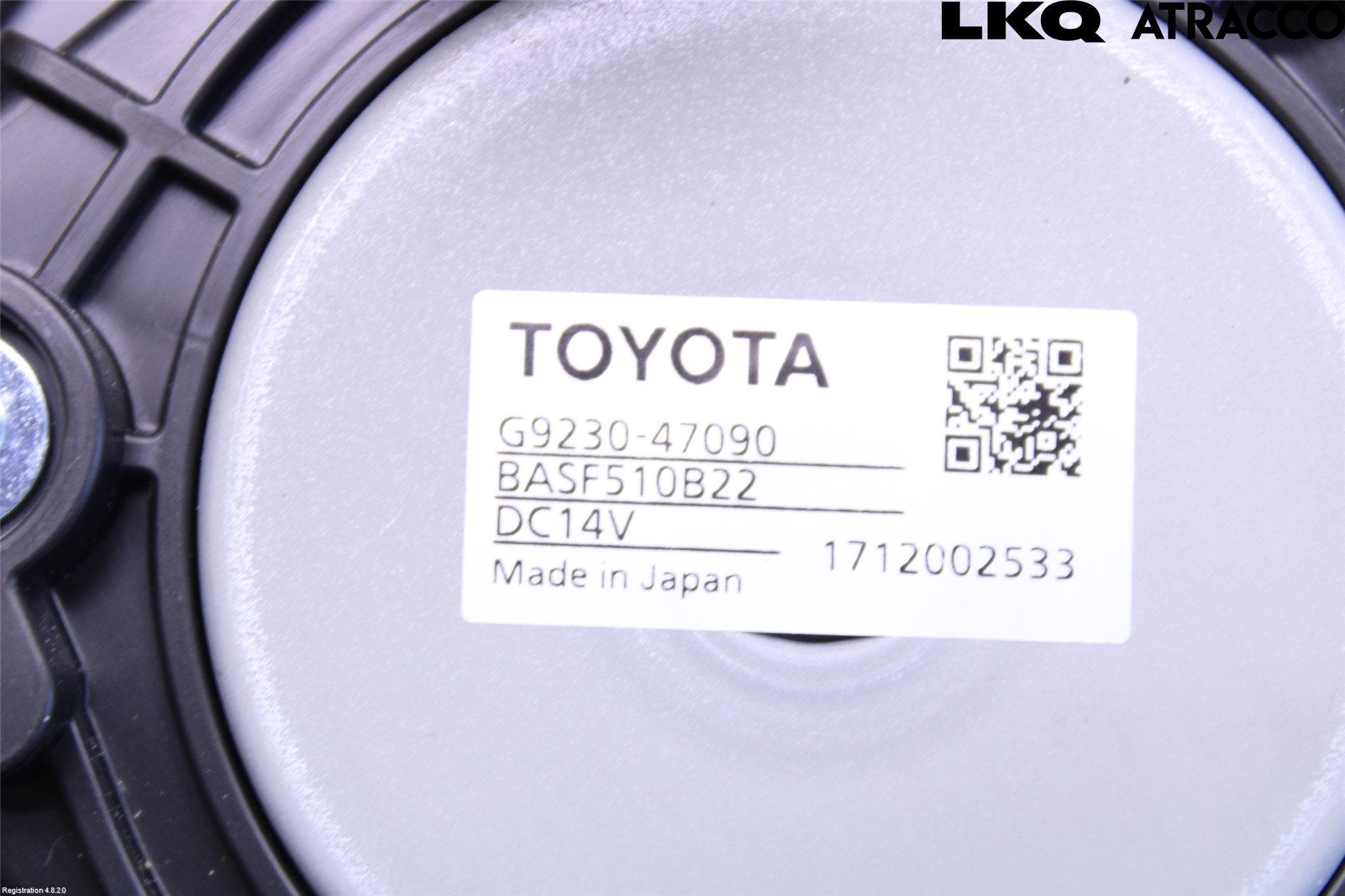 Toyota PRIUS (ZVW50) 16-21 Kylfläkt El