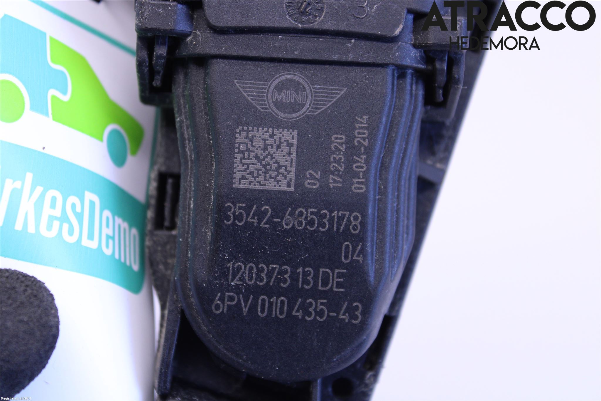 Mini COUNTRYMAN R60 11-16 Gaspedal