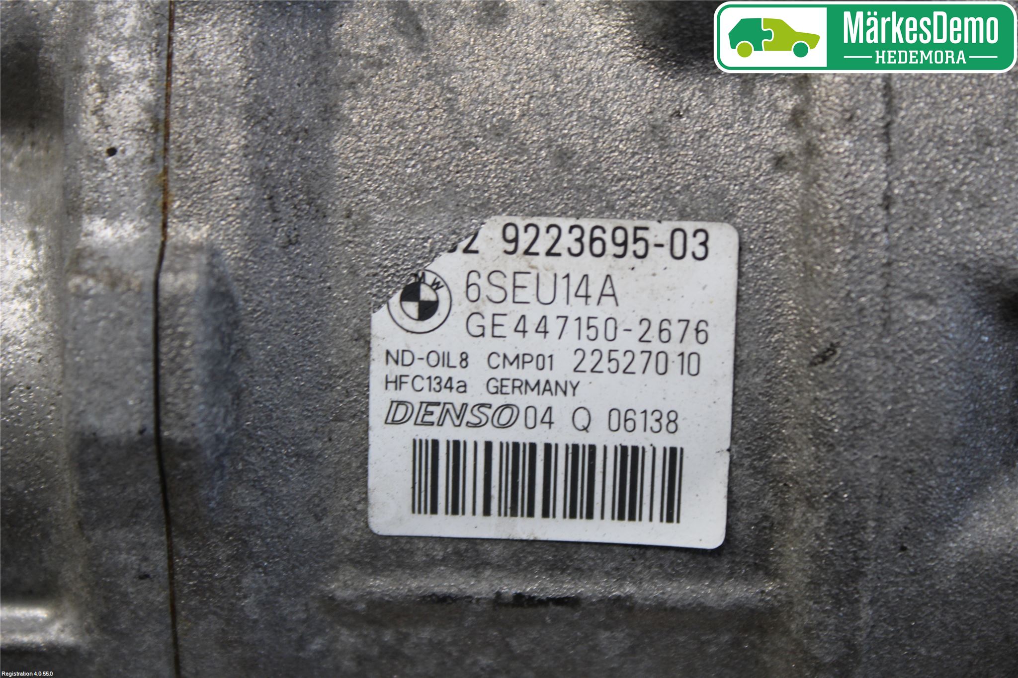 BMW 3 F30/F31/F80 12-19 Ac Kompressor