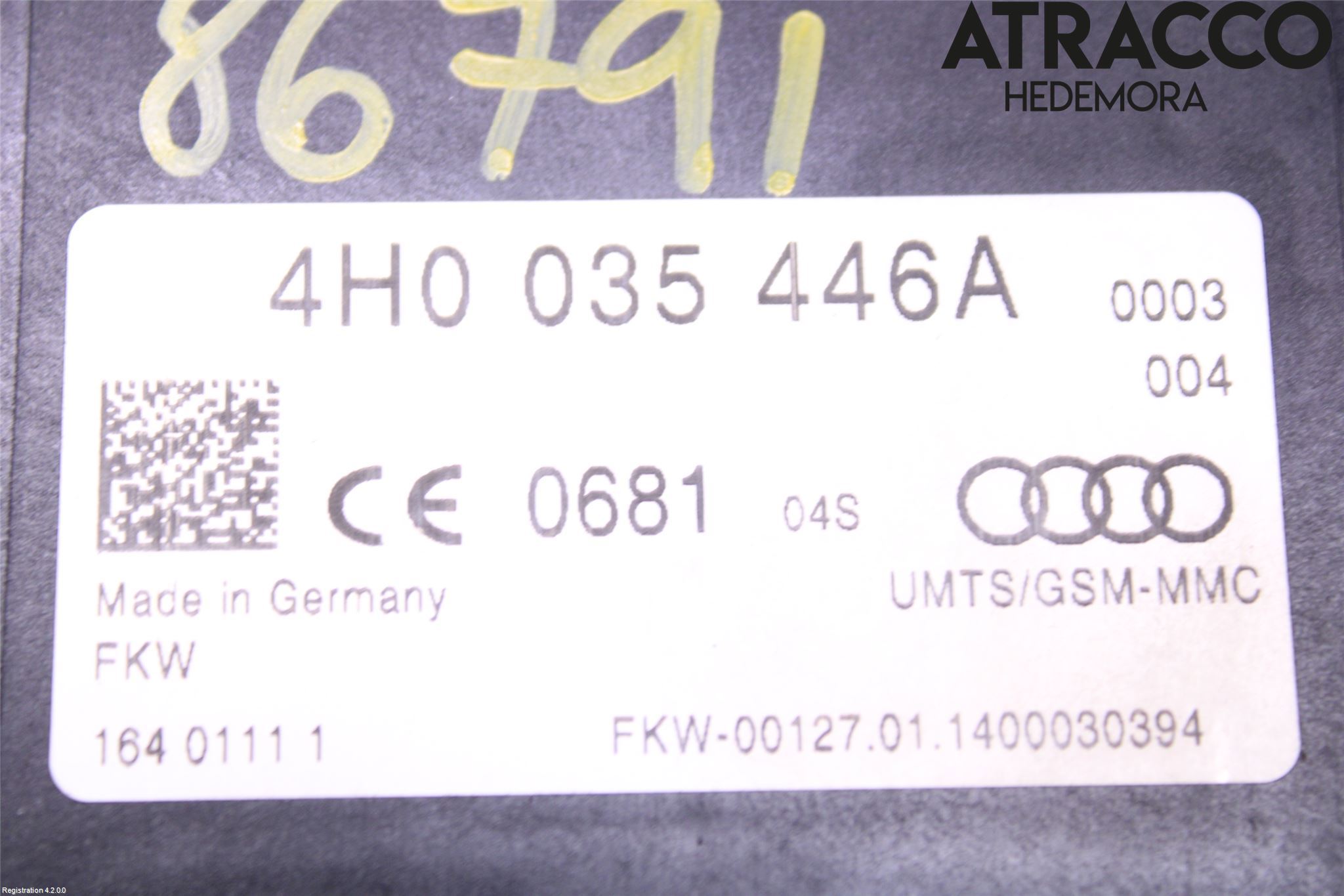 Audi A7/S7 4G 11-17 Antennförstärkare